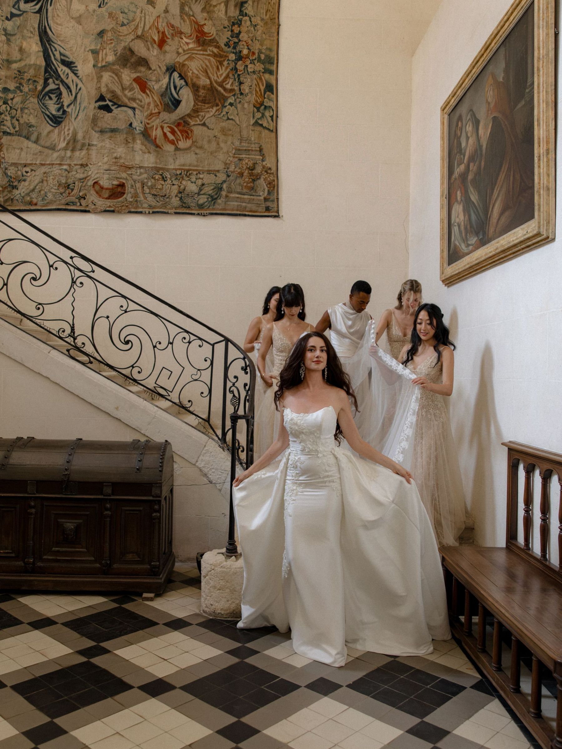 Look at Me, I Have Something to Ask You: Léanne &amp; Louis's Wedding at a Burgundy Abbey photo