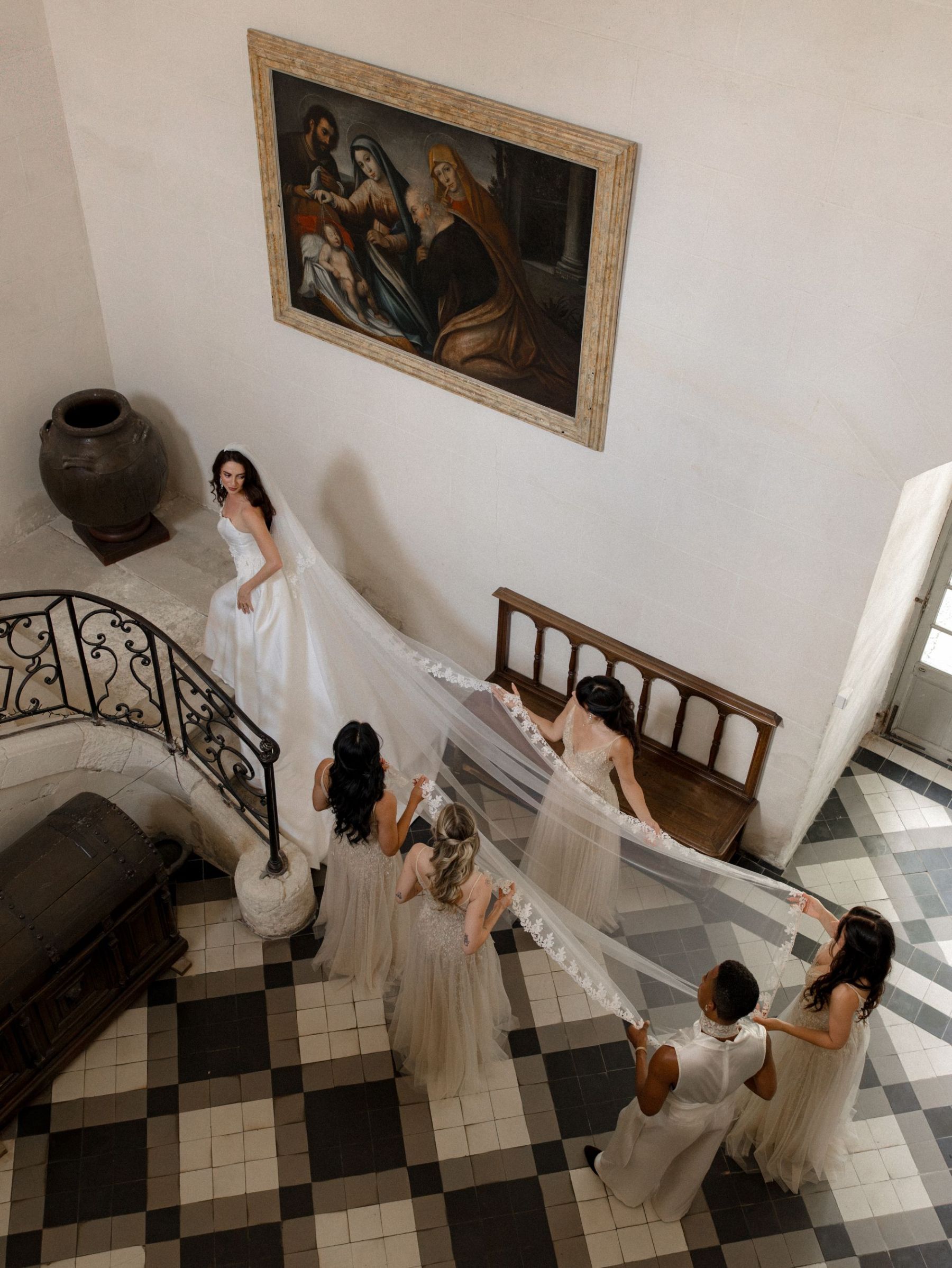 Look at Me, I Have Something to Ask You: Léanne &amp; Louis's Wedding at a Burgundy Abbey photo