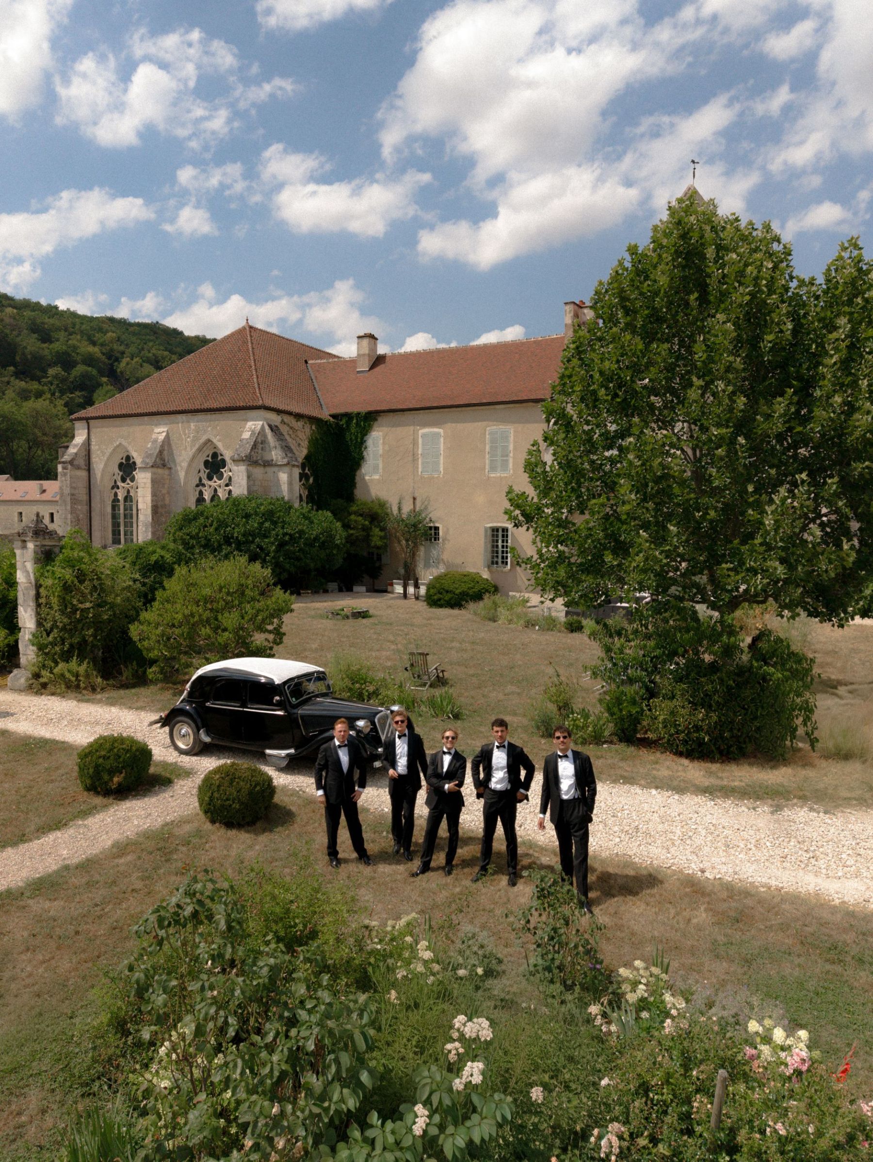Look at Me, I Have Something to Ask You: Léanne &amp; Louis's Wedding at a Burgundy Abbey photo