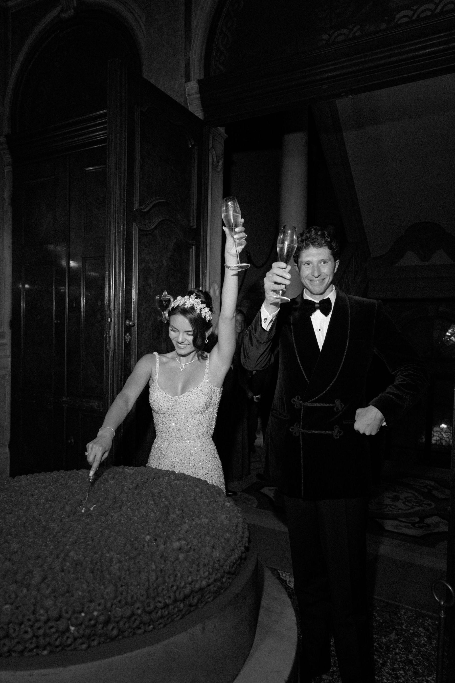 A Modern Venetian Ball: Claire &amp; Arthur's Wedding at Palazzo Pisani Moretta photo