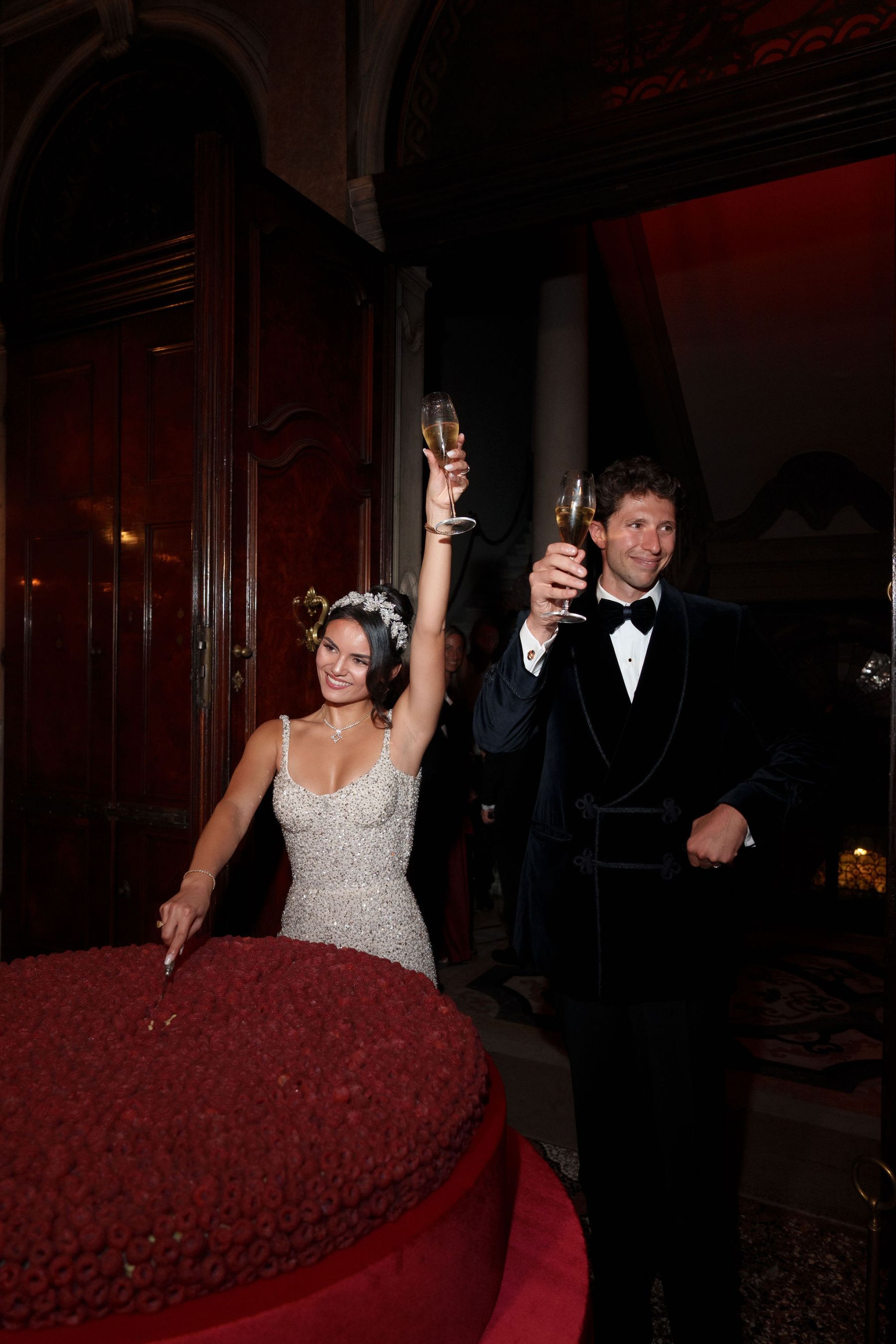 A Modern Venetian Ball: Claire &amp; Arthur's Wedding at Palazzo Pisani Moretta photo