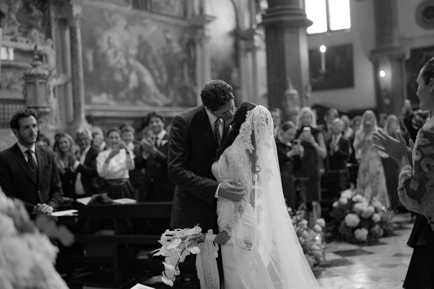 A Modern Venetian Ball: Claire &amp; Arthur's Wedding at Palazzo Pisani Moretta photo