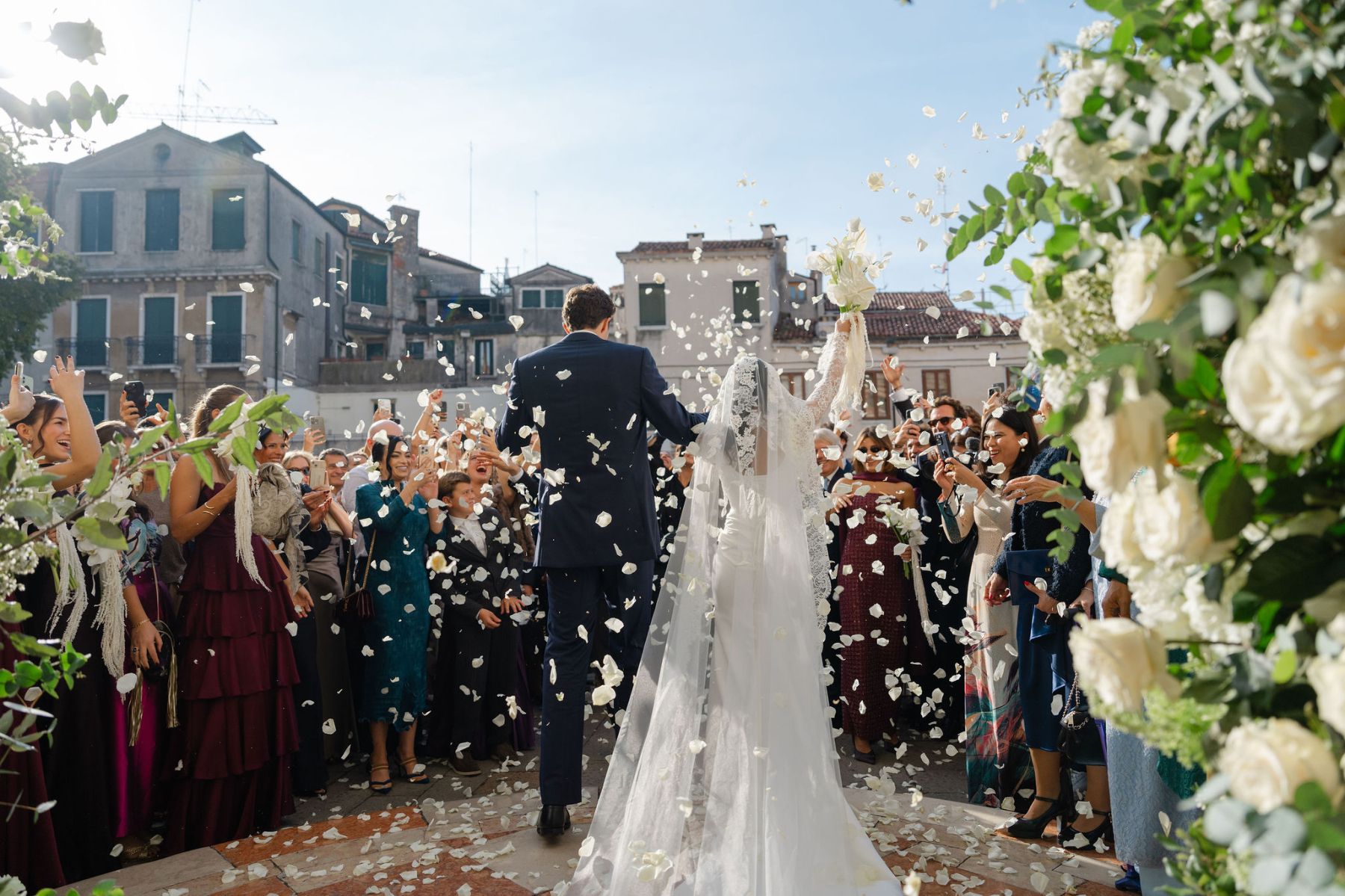 A Modern Venetian Ball: Claire &amp; Arthur's Wedding at Palazzo Pisani Moretta photo