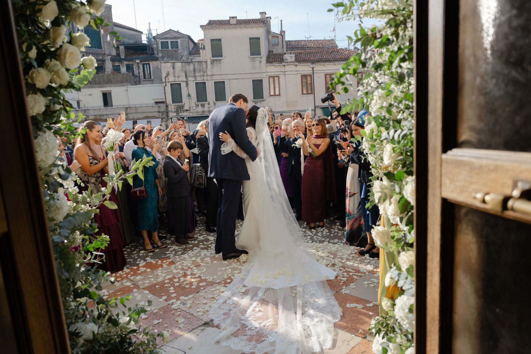 A Modern Venetian Ball: Claire &amp; Arthur's Wedding at Palazzo Pisani Moretta photo