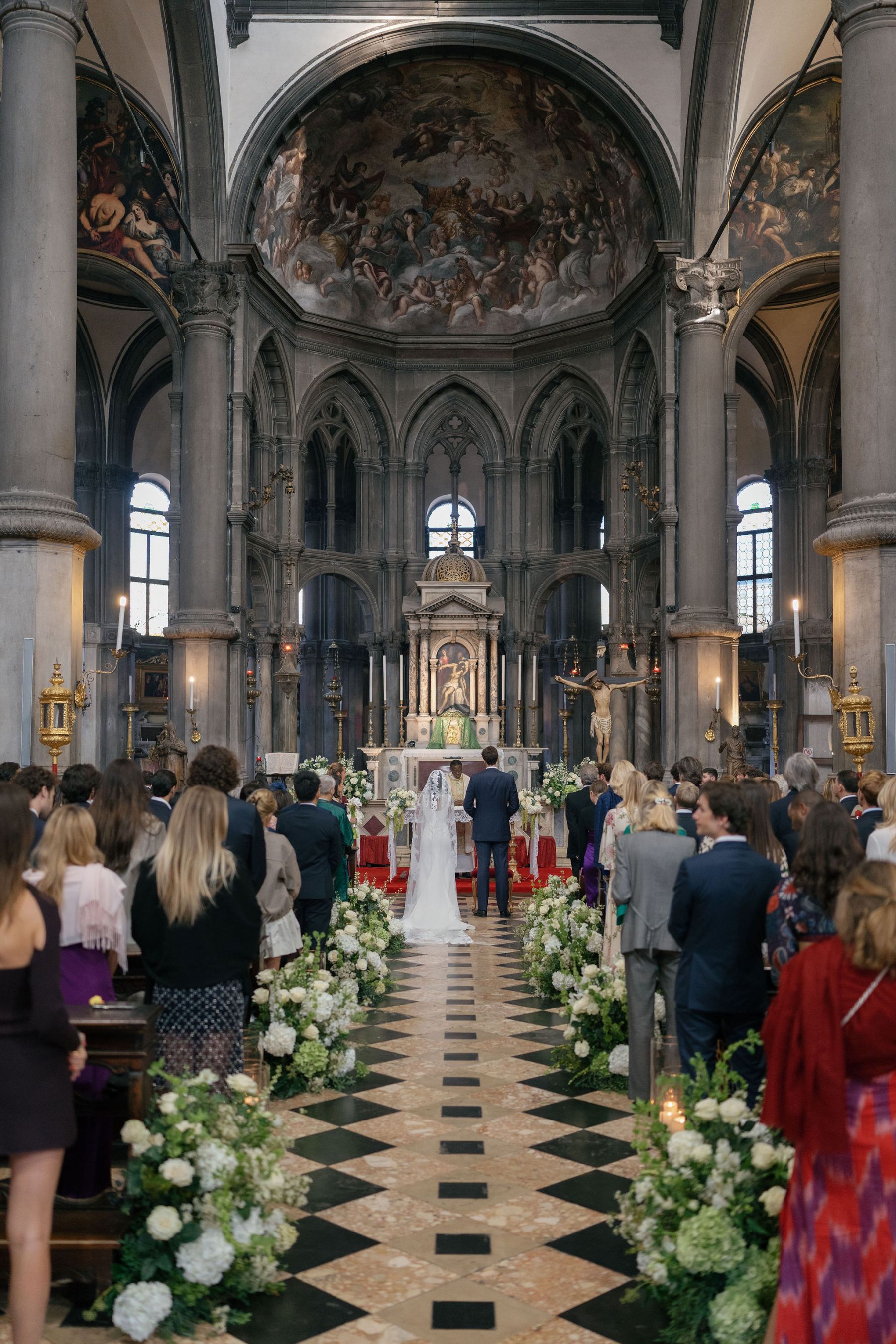 A Modern Venetian Ball: Claire &amp; Arthur's Wedding at Palazzo Pisani Moretta photo