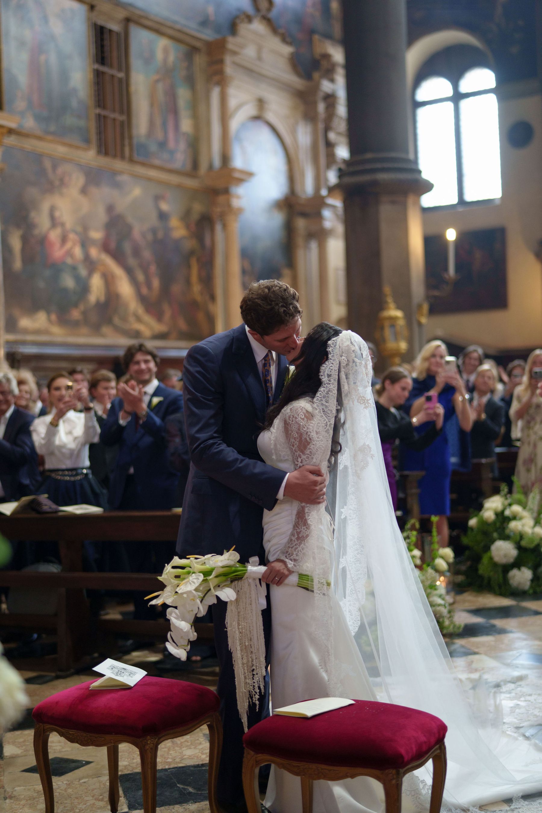 A Modern Venetian Ball: Claire &amp; Arthur's Wedding at Palazzo Pisani Moretta photo