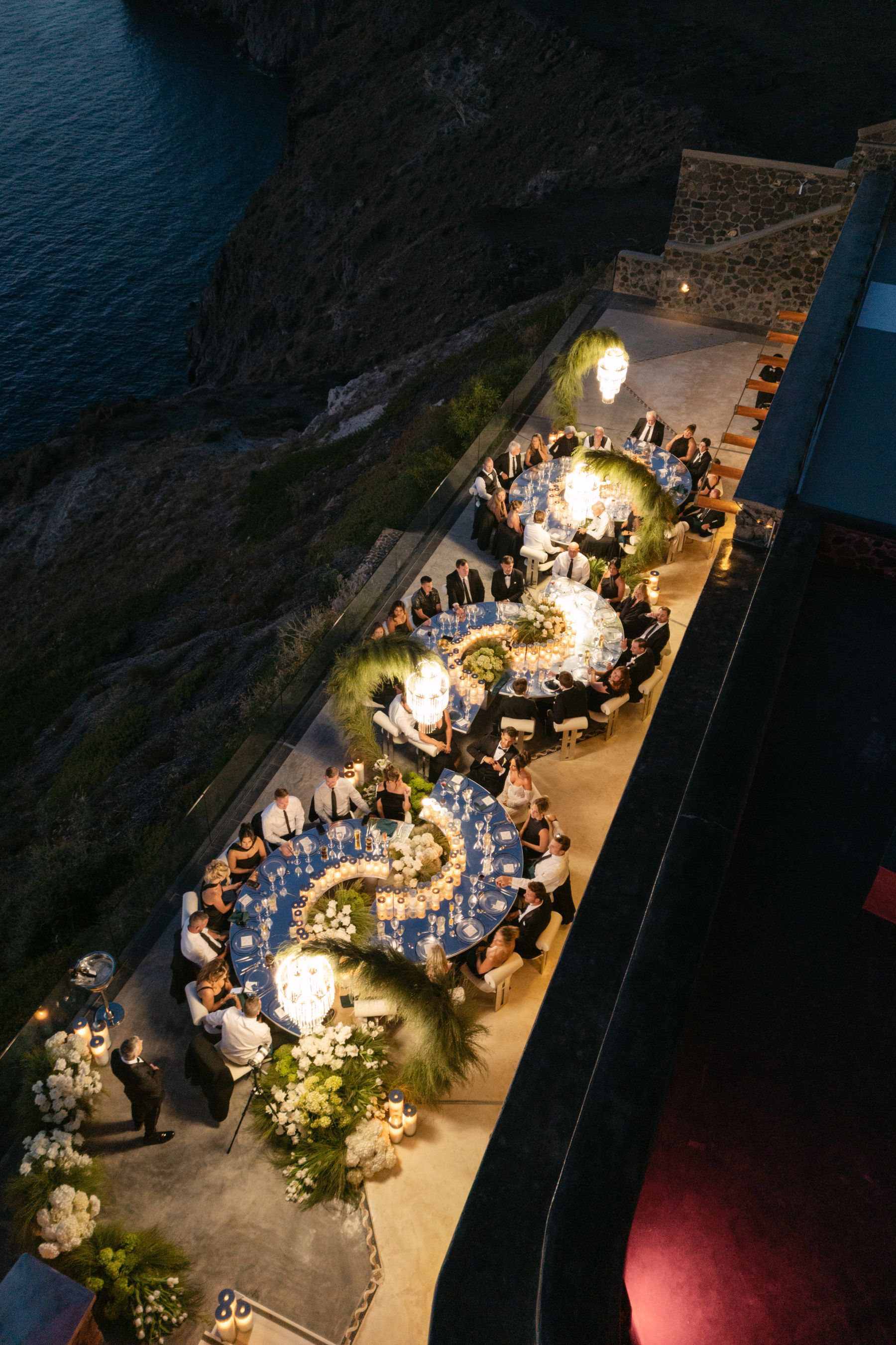 They Said "We're Getting Married Here Someday" - and They Did: Jenny &amp; Landen's Wedding at Cavo Ventus, Santorini photo