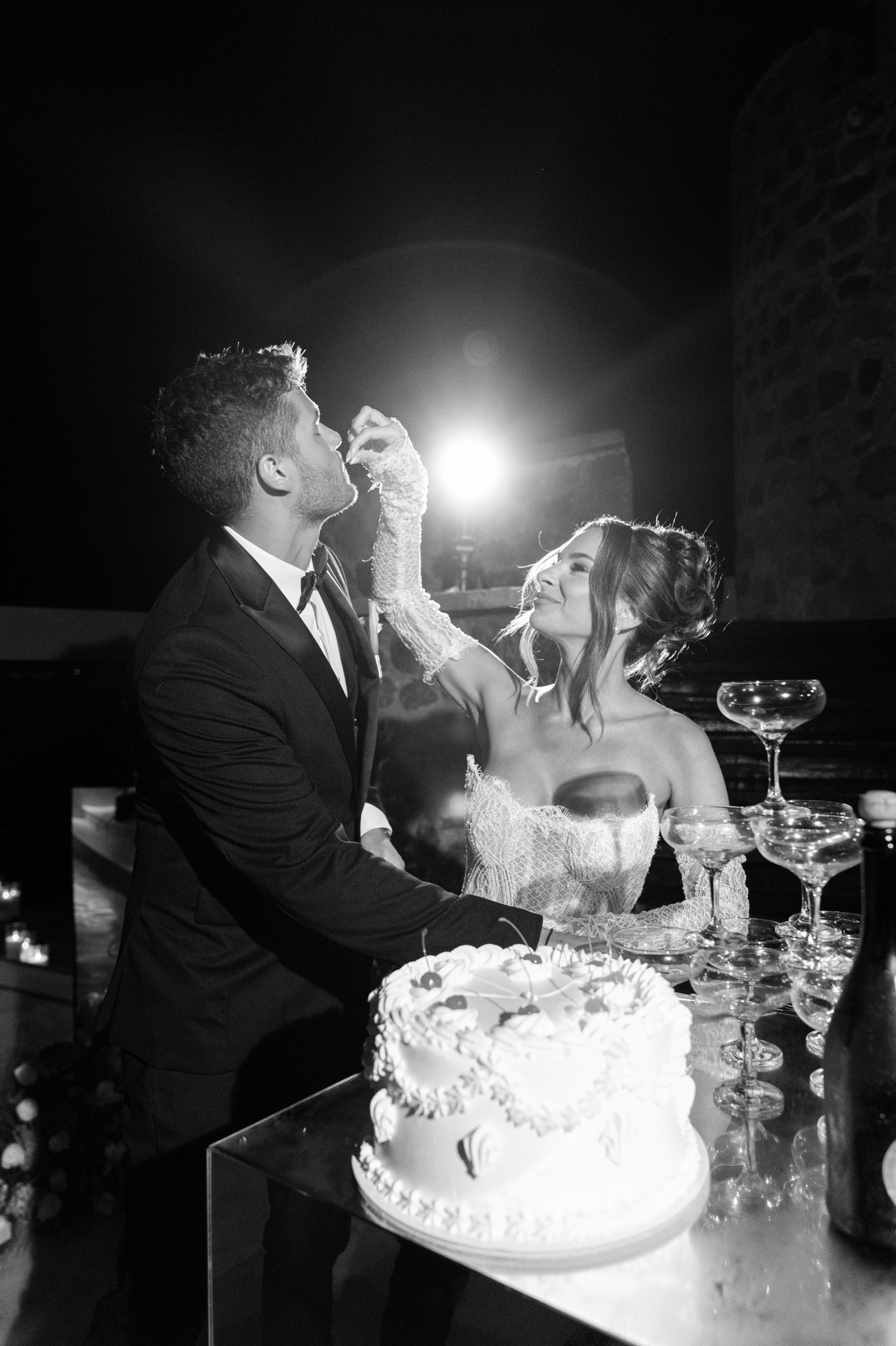 They Said "We're Getting Married Here Someday" - and They Did: Jenny &amp; Landen's Wedding at Cavo Ventus, Santorini photo