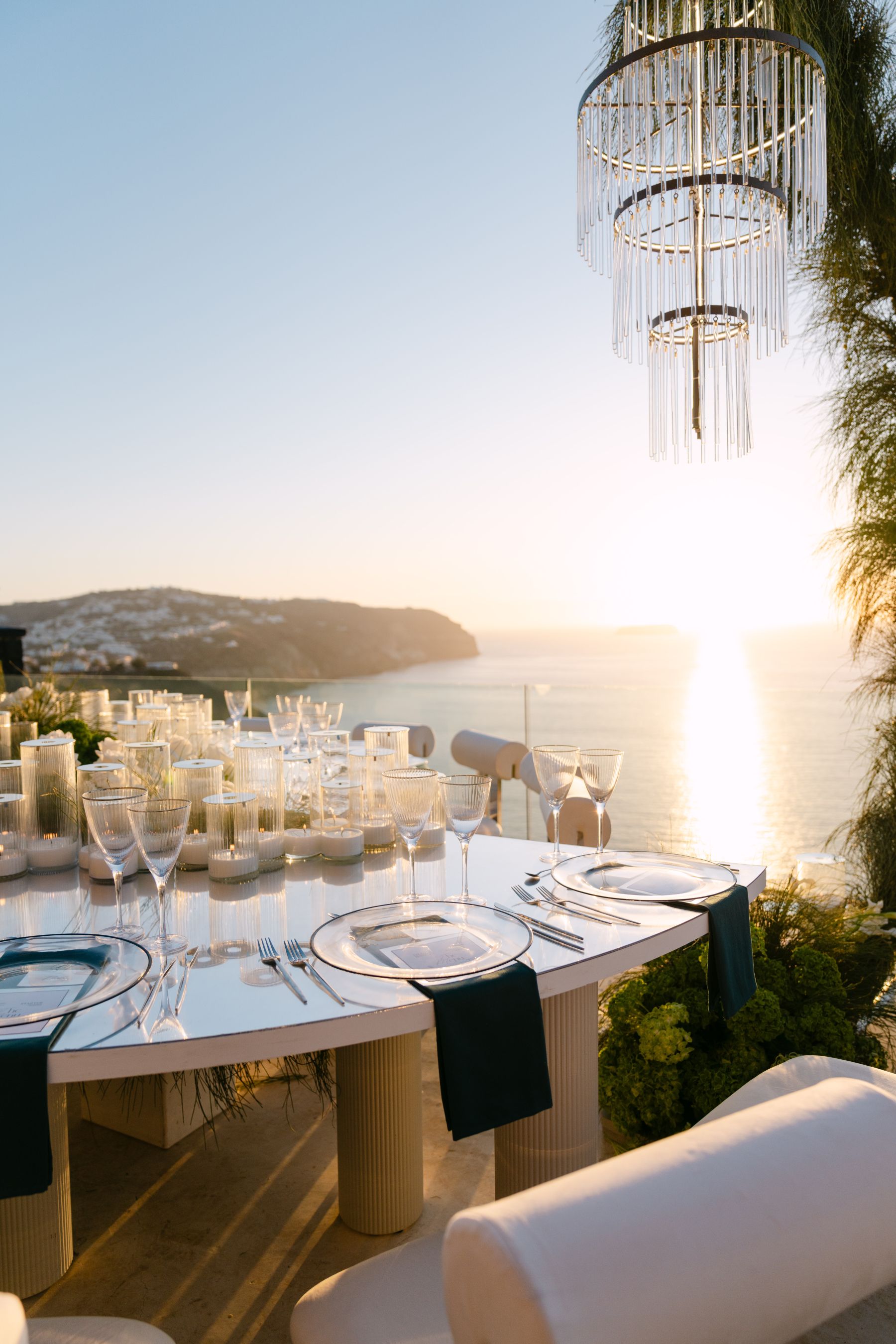 They Said "We're Getting Married Here Someday" - and They Did: Jenny &amp; Landen's Wedding at Cavo Ventus, Santorini photo