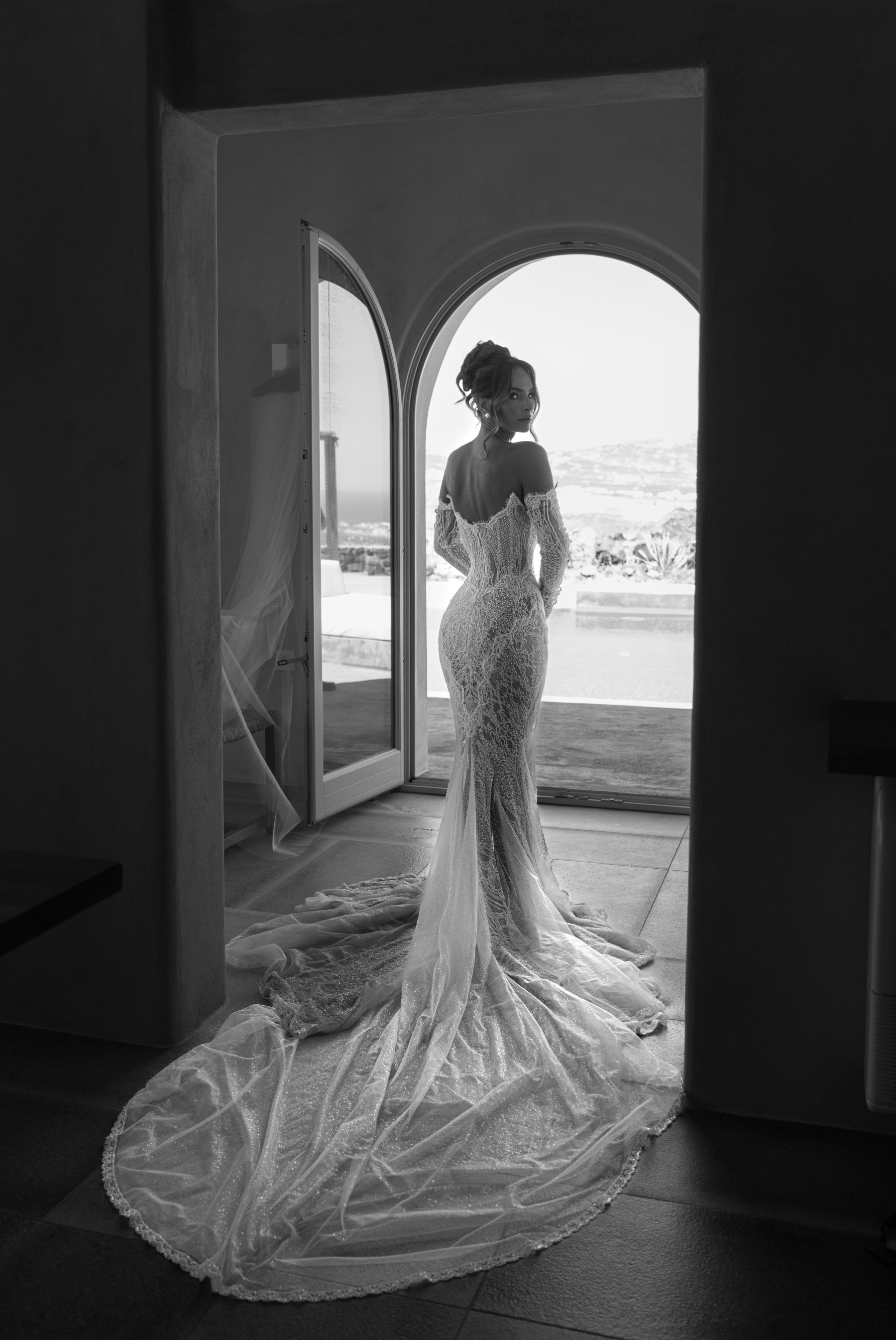 They Said "We're Getting Married Here Someday" - and They Did: Jenny &amp; Landen's Wedding at Cavo Ventus, Santorini photo