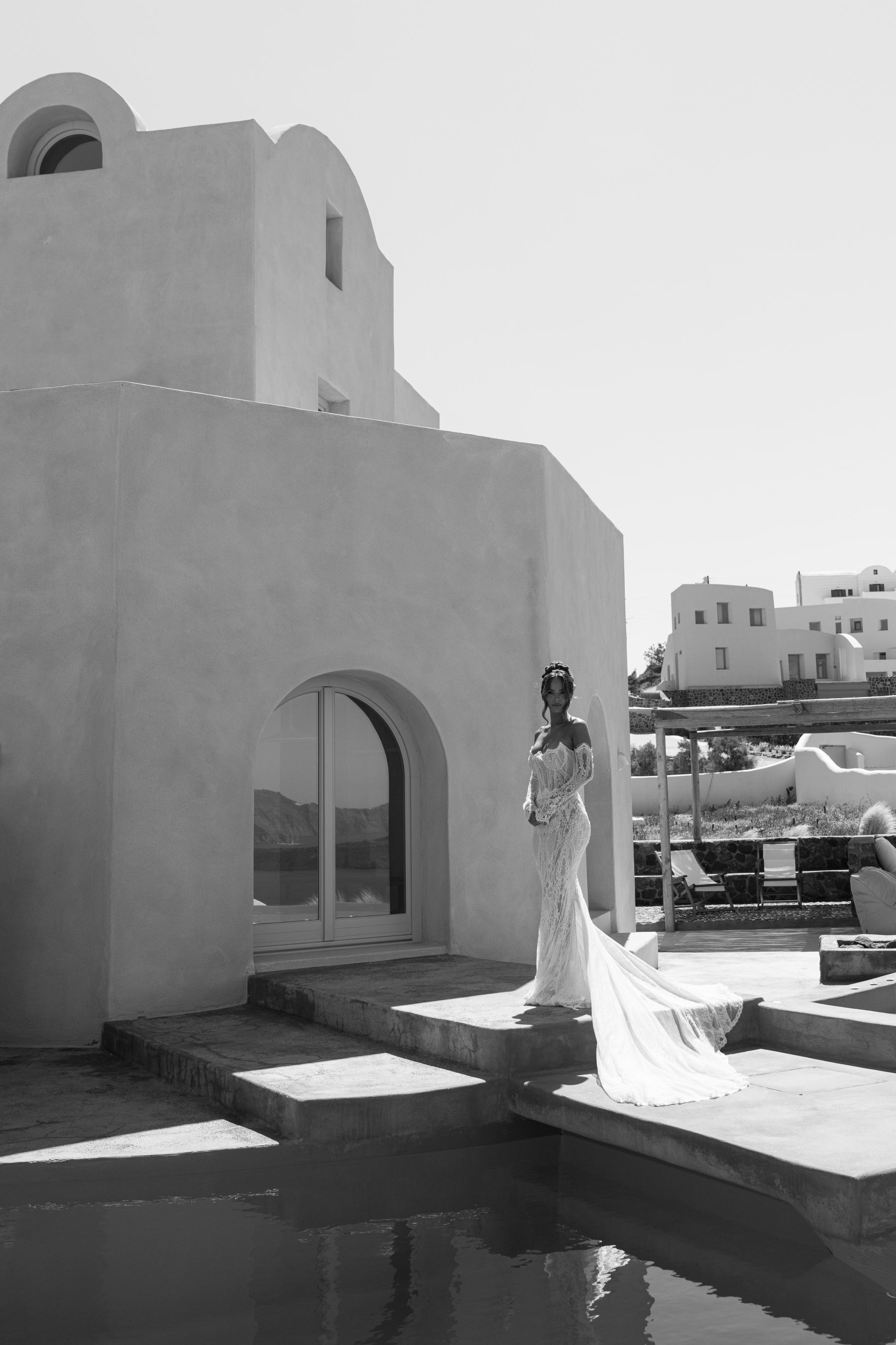 They Said "We're Getting Married Here Someday" - and They Did: Jenny &amp; Landen's Wedding at Cavo Ventus, Santorini photo