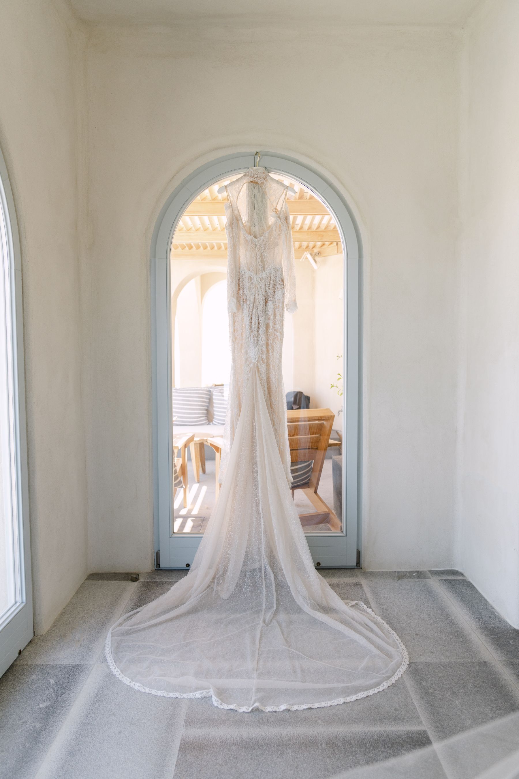 They Said "We're Getting Married Here Someday" - and They Did: Jenny &amp; Landen's Wedding at Cavo Ventus, Santorini photo