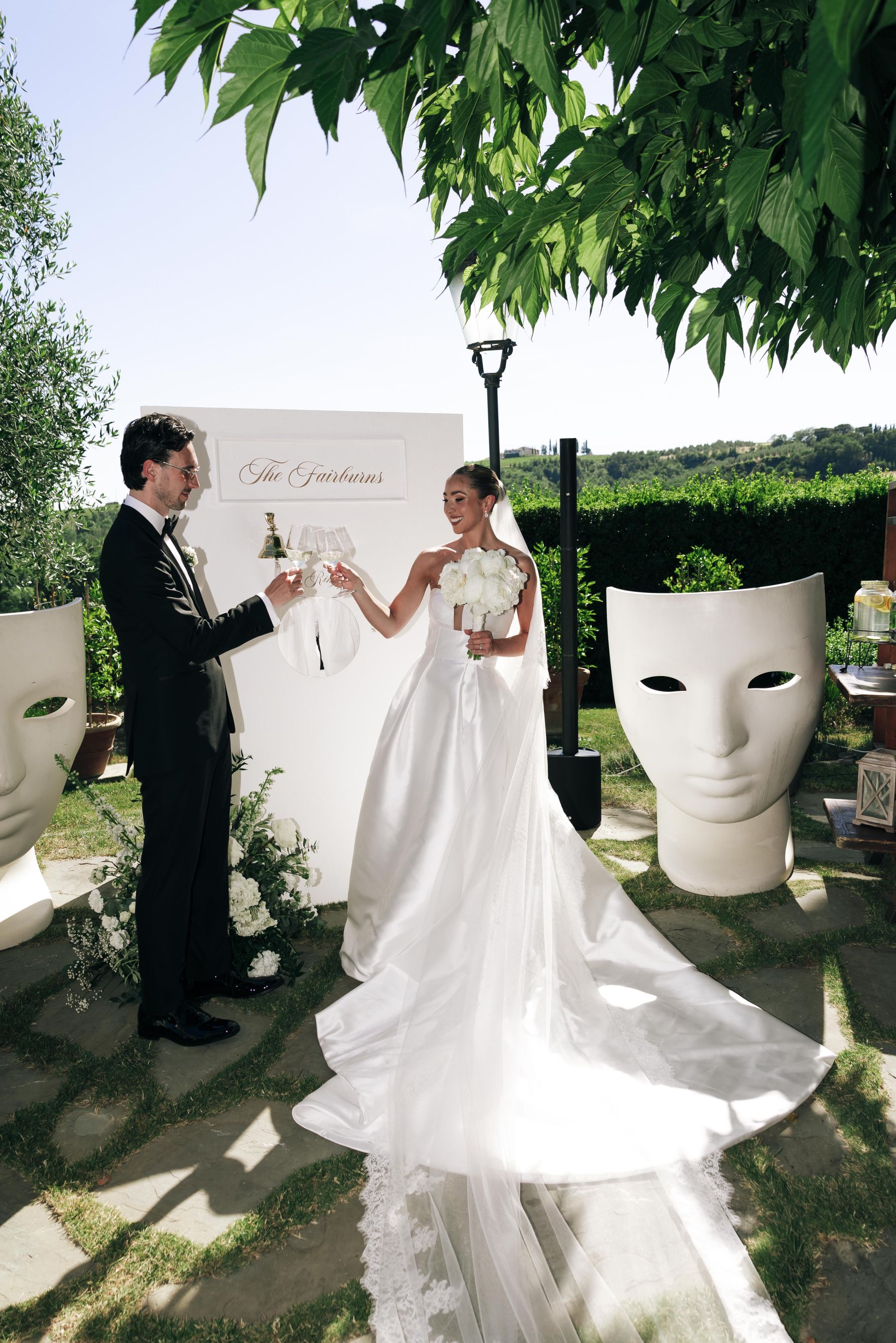 They Wrote Down Their Dream Venue Separately - Both Said Tuscany: Lindsey &amp; Lewis's Wedding at Tenuta Corbinaia photo