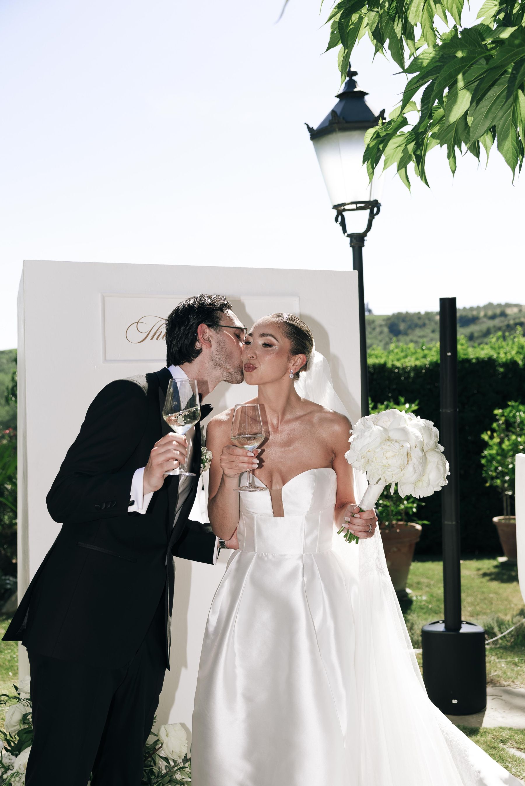 They Wrote Down Their Dream Venue Separately - Both Said Tuscany: Lindsey &amp; Lewis's Wedding at Tenuta Corbinaia photo
