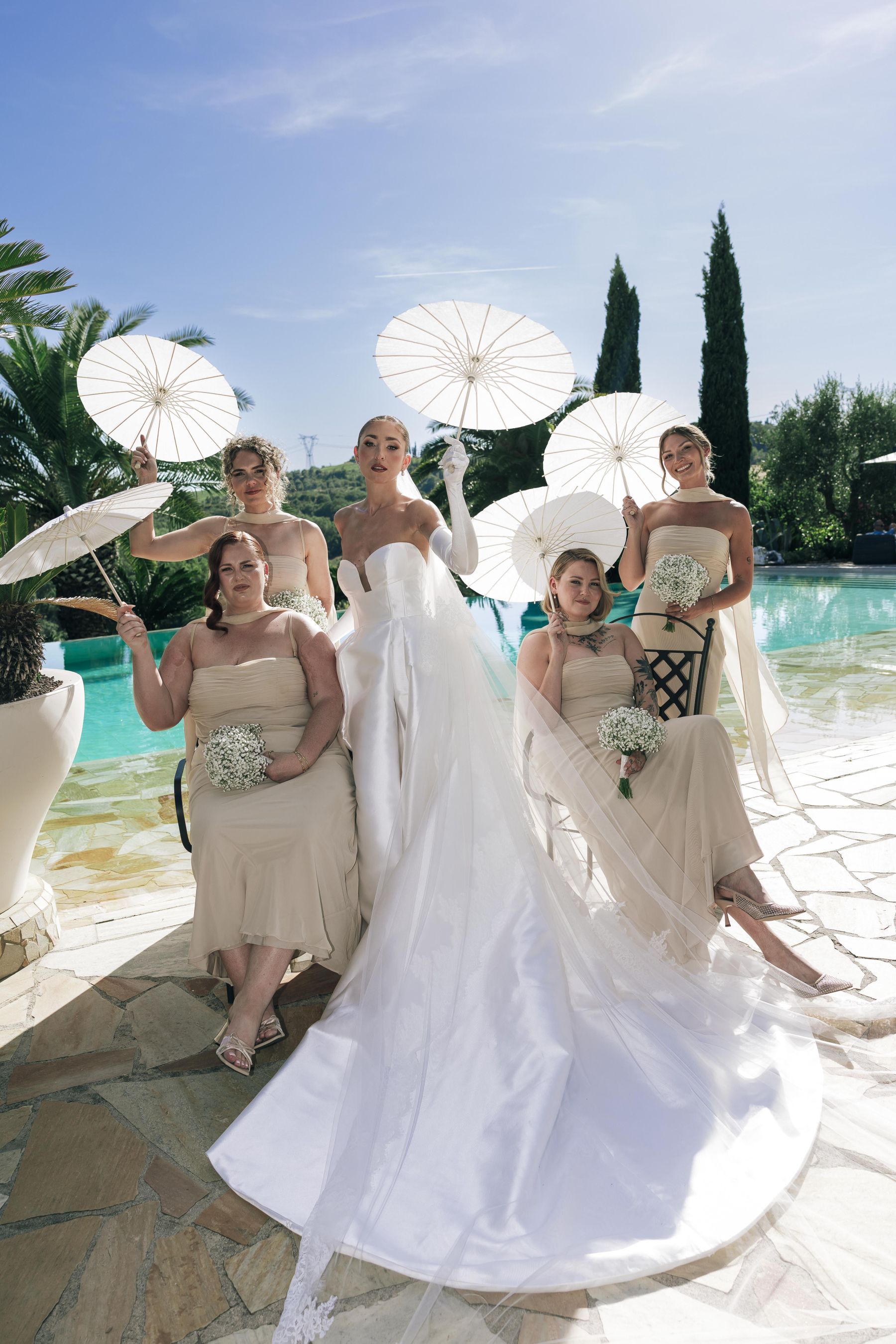 They Wrote Down Their Dream Venue Separately - Both Said Tuscany: Lindsey &amp; Lewis's Wedding at Tenuta Corbinaia photo