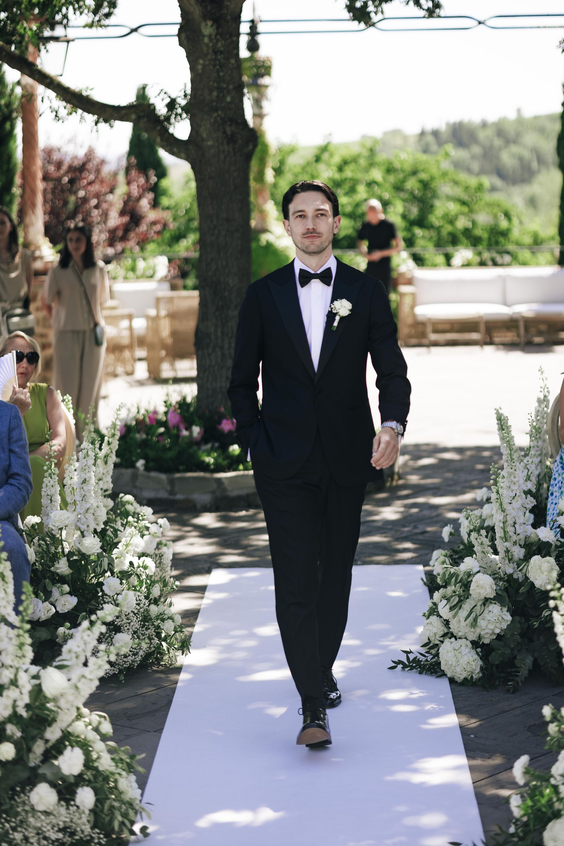 They Wrote Down Their Dream Venue Separately - Both Said Tuscany: Lindsey &amp; Lewis's Wedding at Tenuta Corbinaia photo