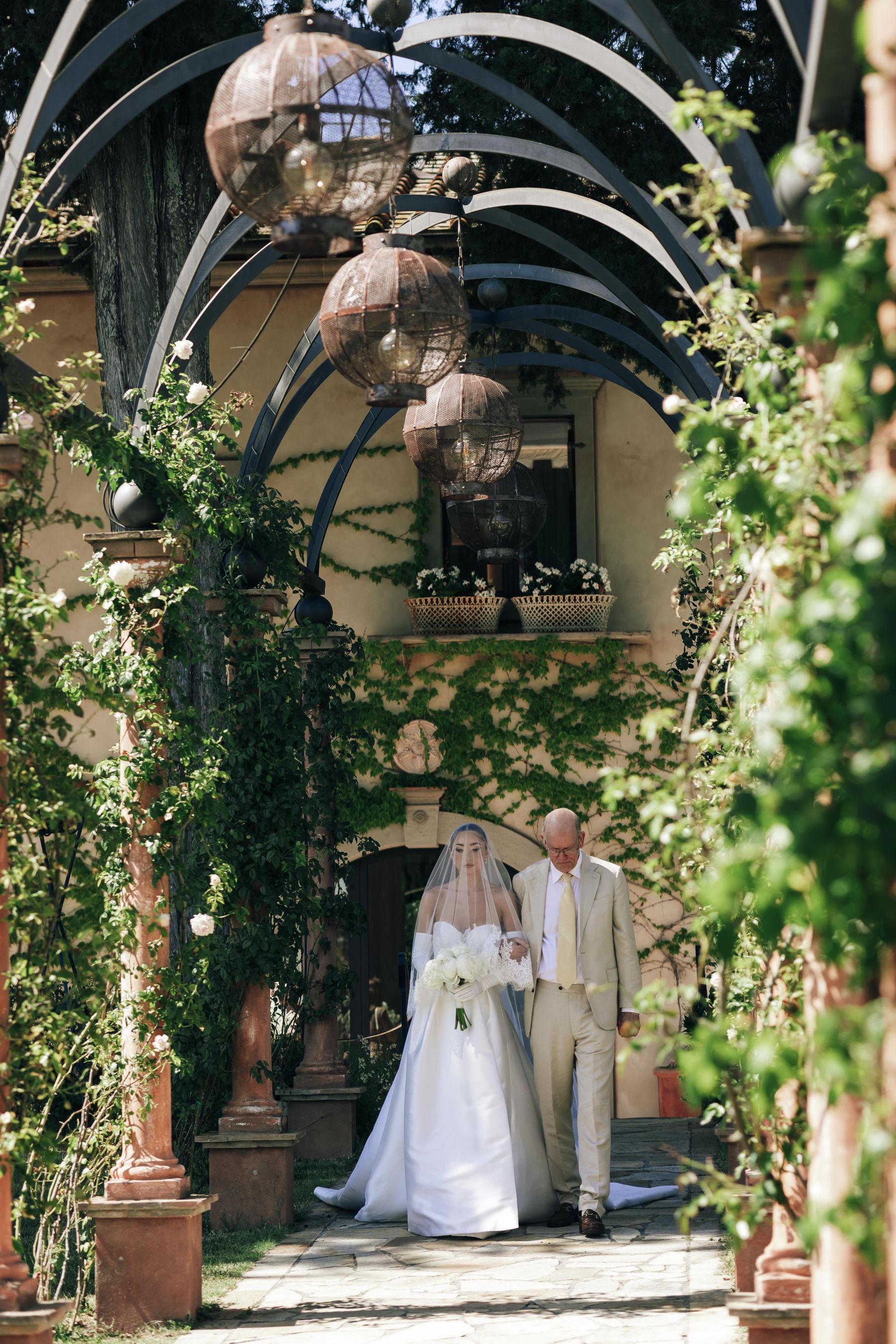 They Wrote Down Their Dream Venue Separately - Both Said Tuscany: Lindsey &amp; Lewis's Wedding at Tenuta Corbinaia photo