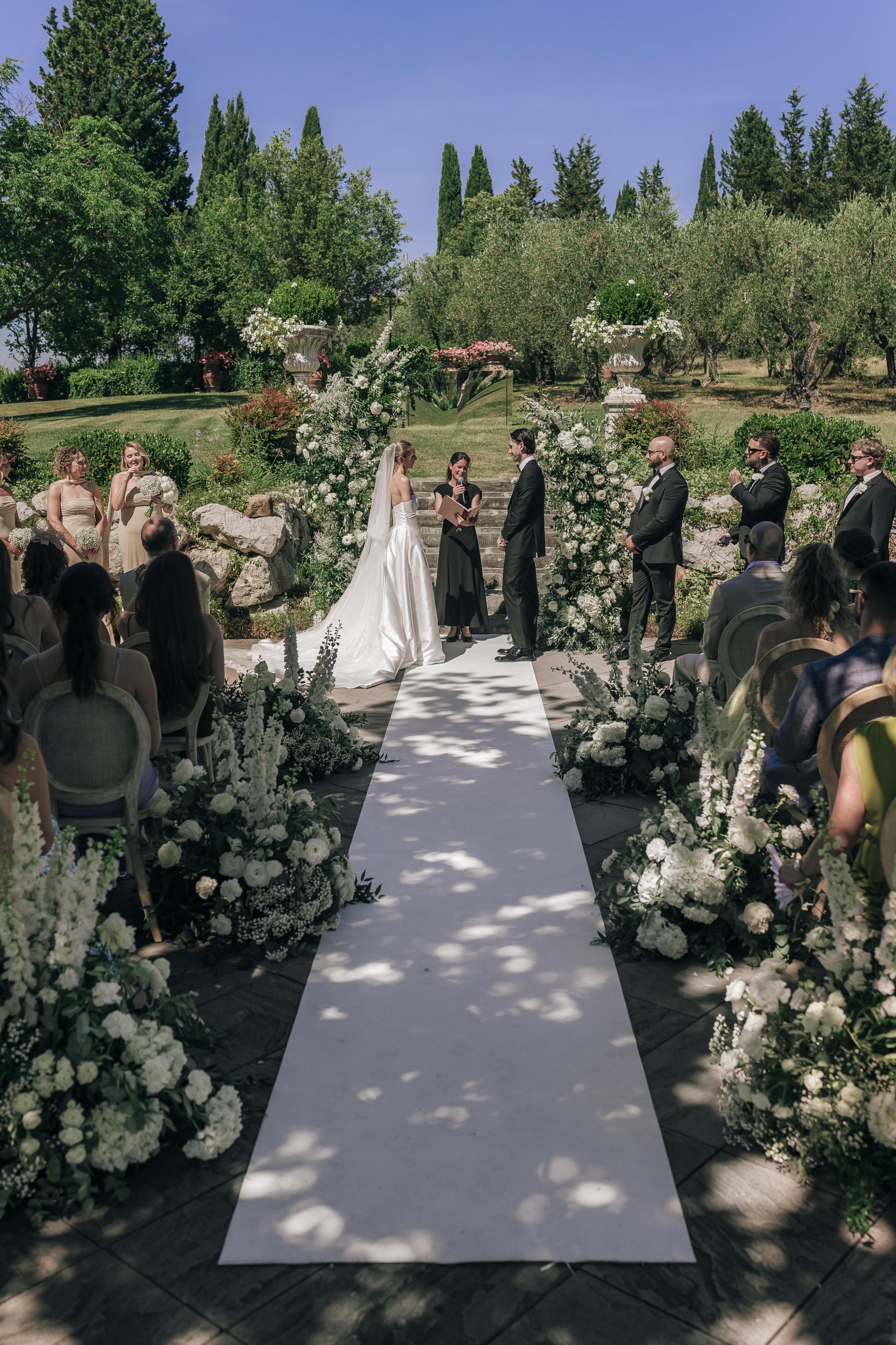 They Wrote Down Their Dream Venue Separately - Both Said Tuscany: Lindsey &amp; Lewis's Wedding at Tenuta Corbinaia photo