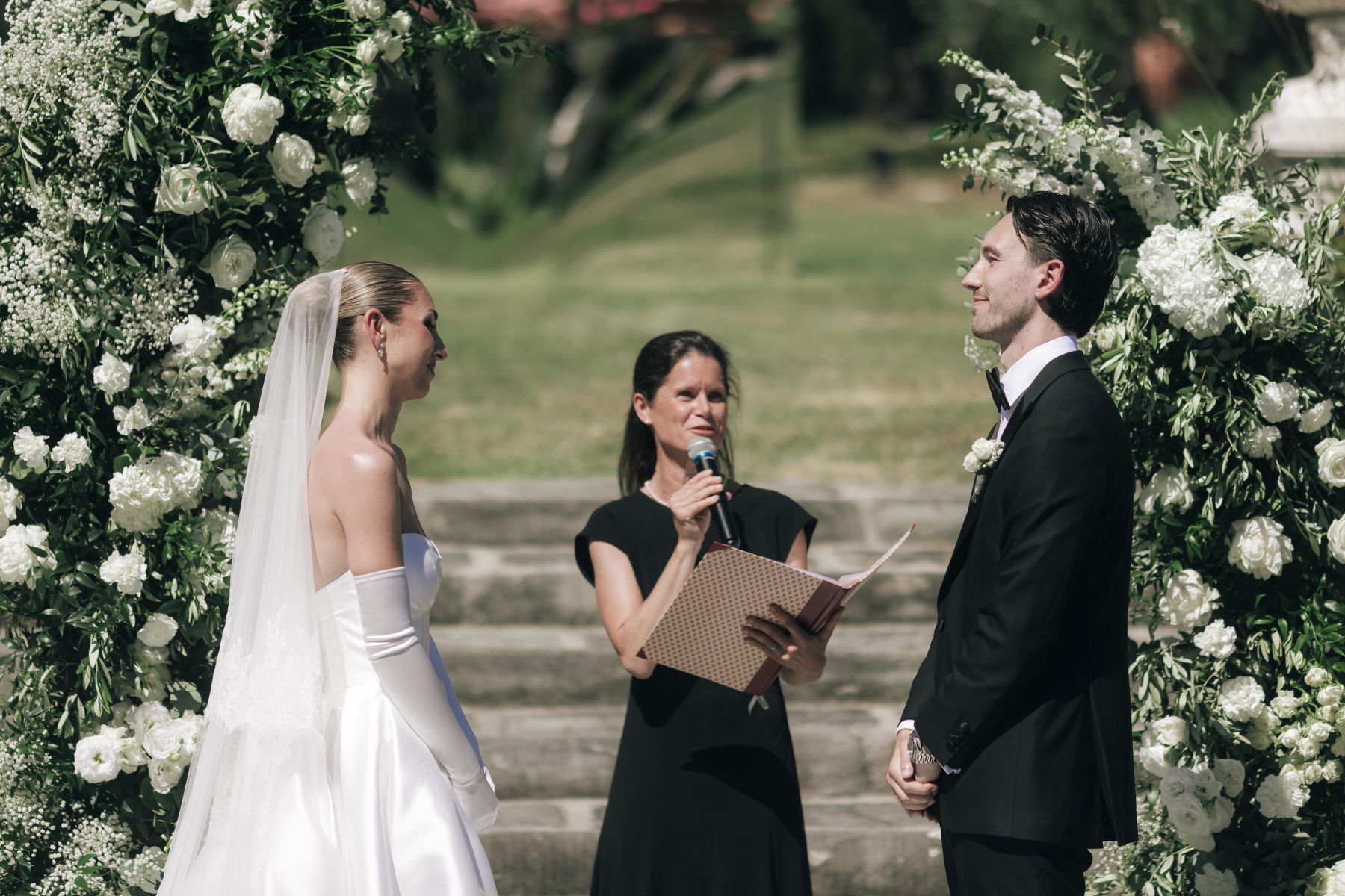 They Wrote Down Their Dream Venue Separately - Both Said Tuscany: Lindsey &amp; Lewis's Wedding at Tenuta Corbinaia photo