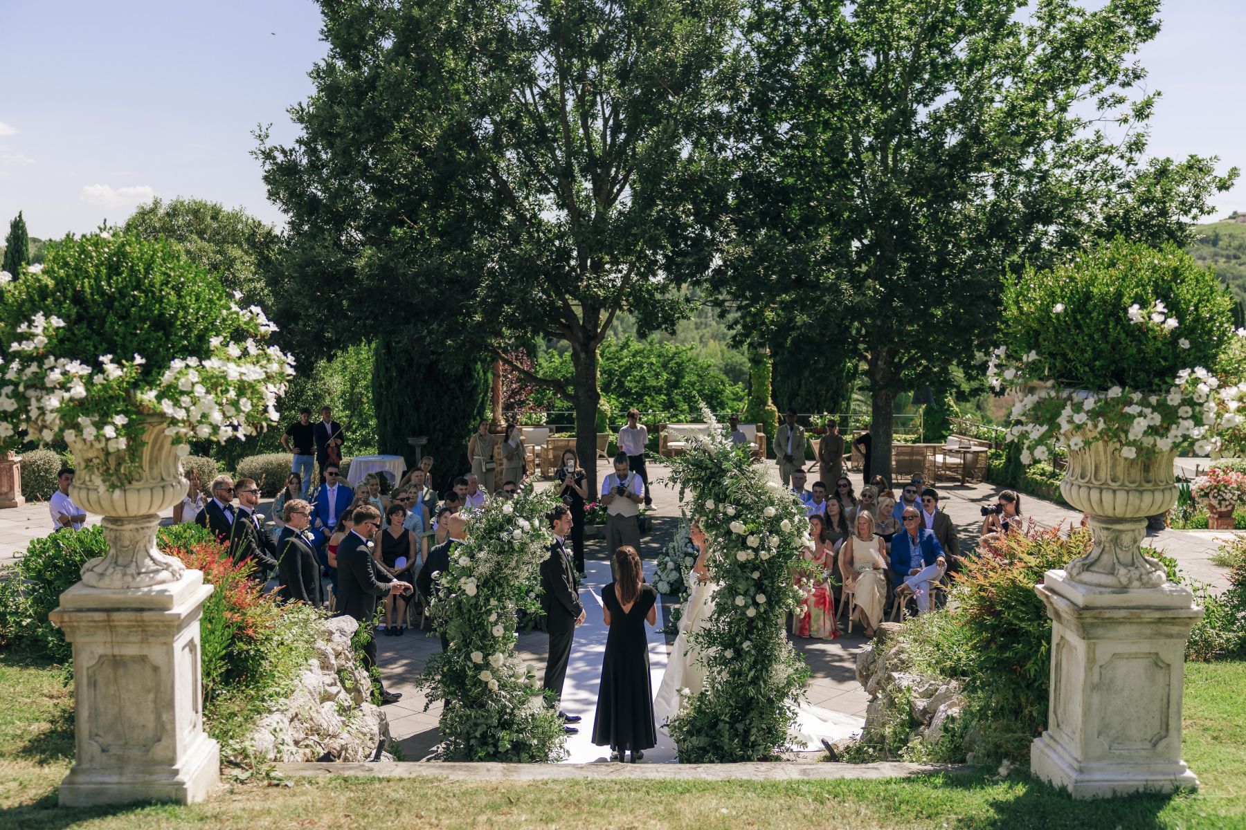 They Wrote Down Their Dream Venue Separately - Both Said Tuscany: Lindsey &amp; Lewis's Wedding at Tenuta Corbinaia photo