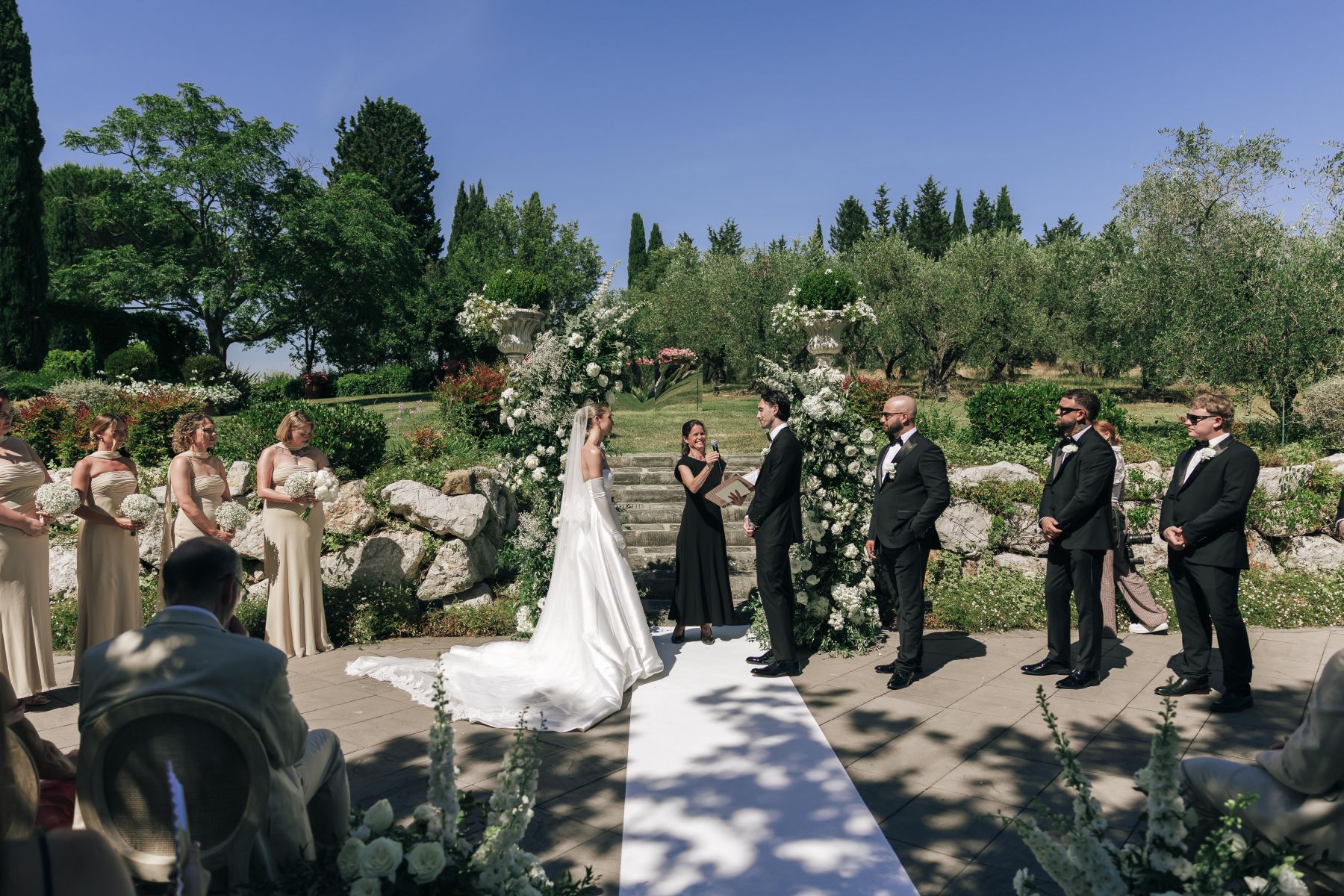 They Wrote Down Their Dream Venue Separately - Both Said Tuscany: Lindsey &amp; Lewis's Wedding at Tenuta Corbinaia photo
