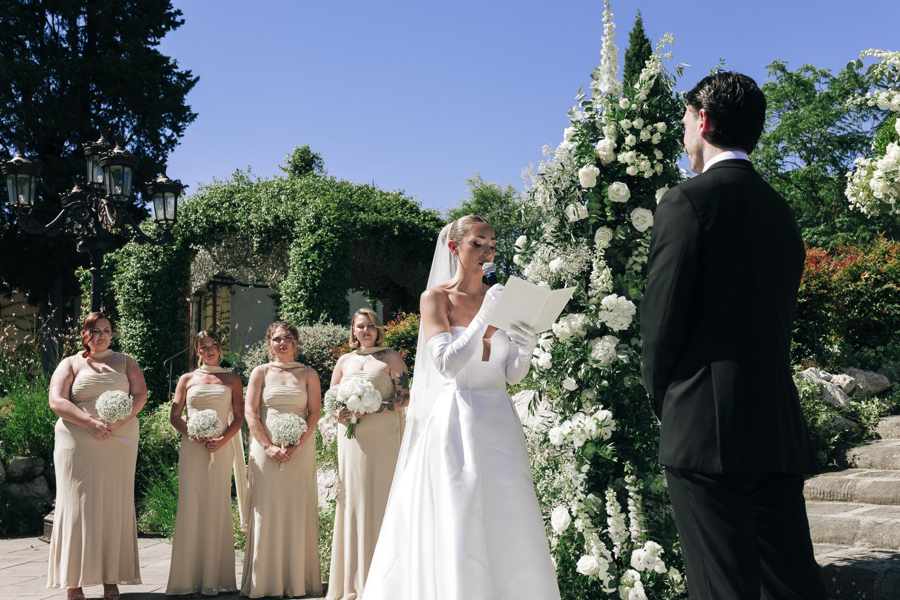 They Wrote Down Their Dream Venue Separately - Both Said Tuscany: Lindsey &amp; Lewis's Wedding at Tenuta Corbinaia photo