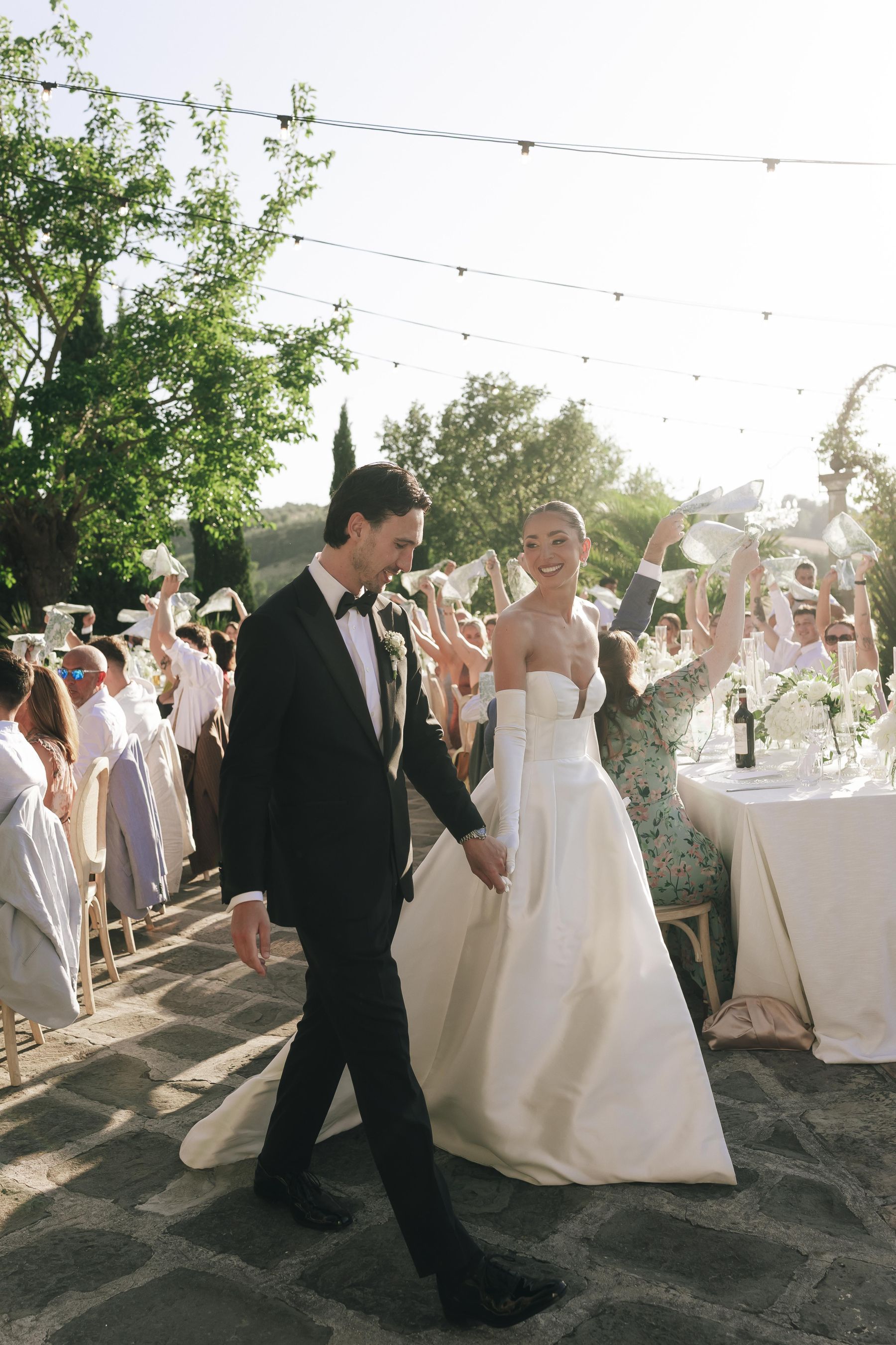 They Wrote Down Their Dream Venue Separately - Both Said Tuscany: Lindsey &amp; Lewis's Wedding at Tenuta Corbinaia photo