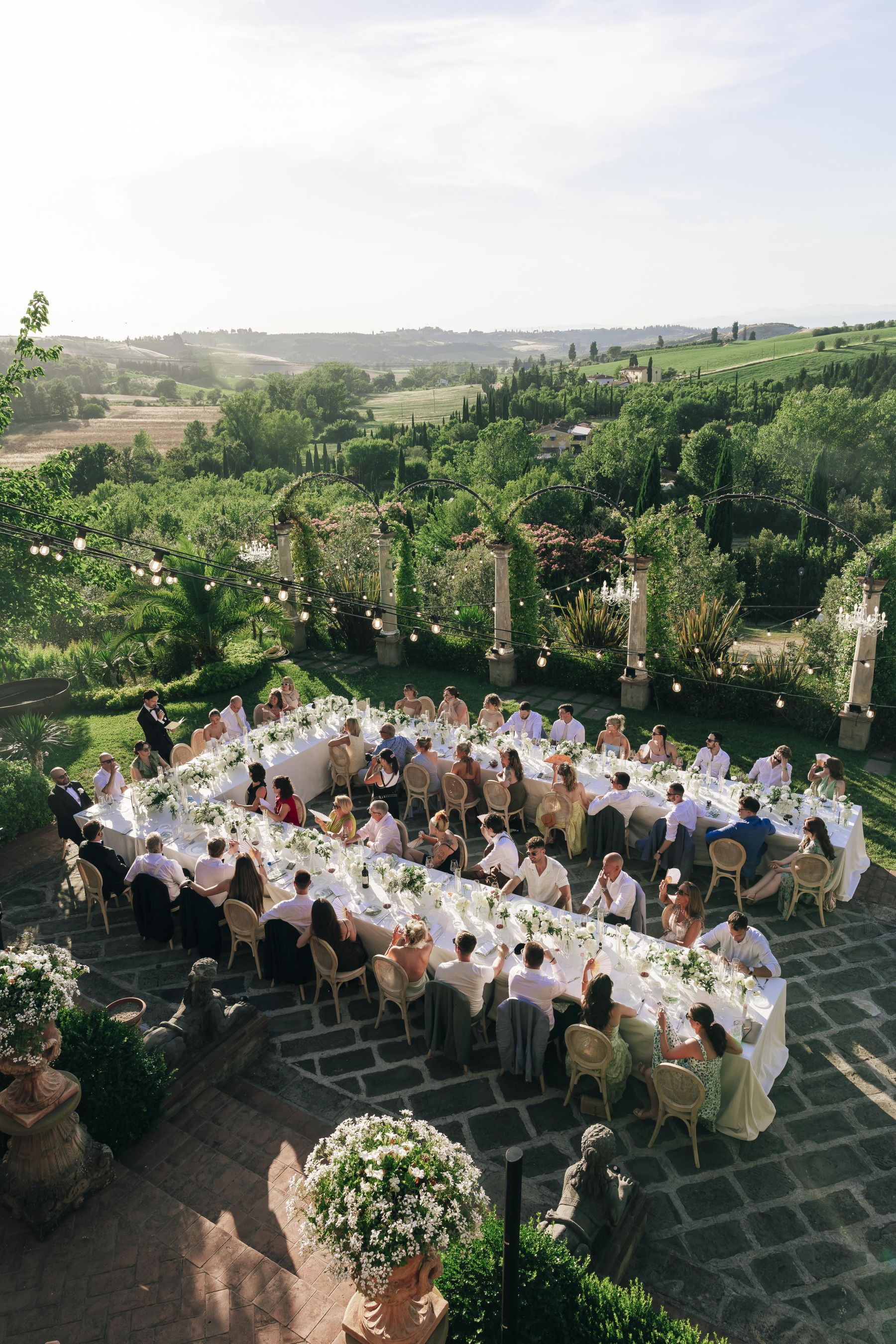 They Wrote Down Their Dream Venue Separately - Both Said Tuscany: Lindsey &amp; Lewis's Wedding at Tenuta Corbinaia photo