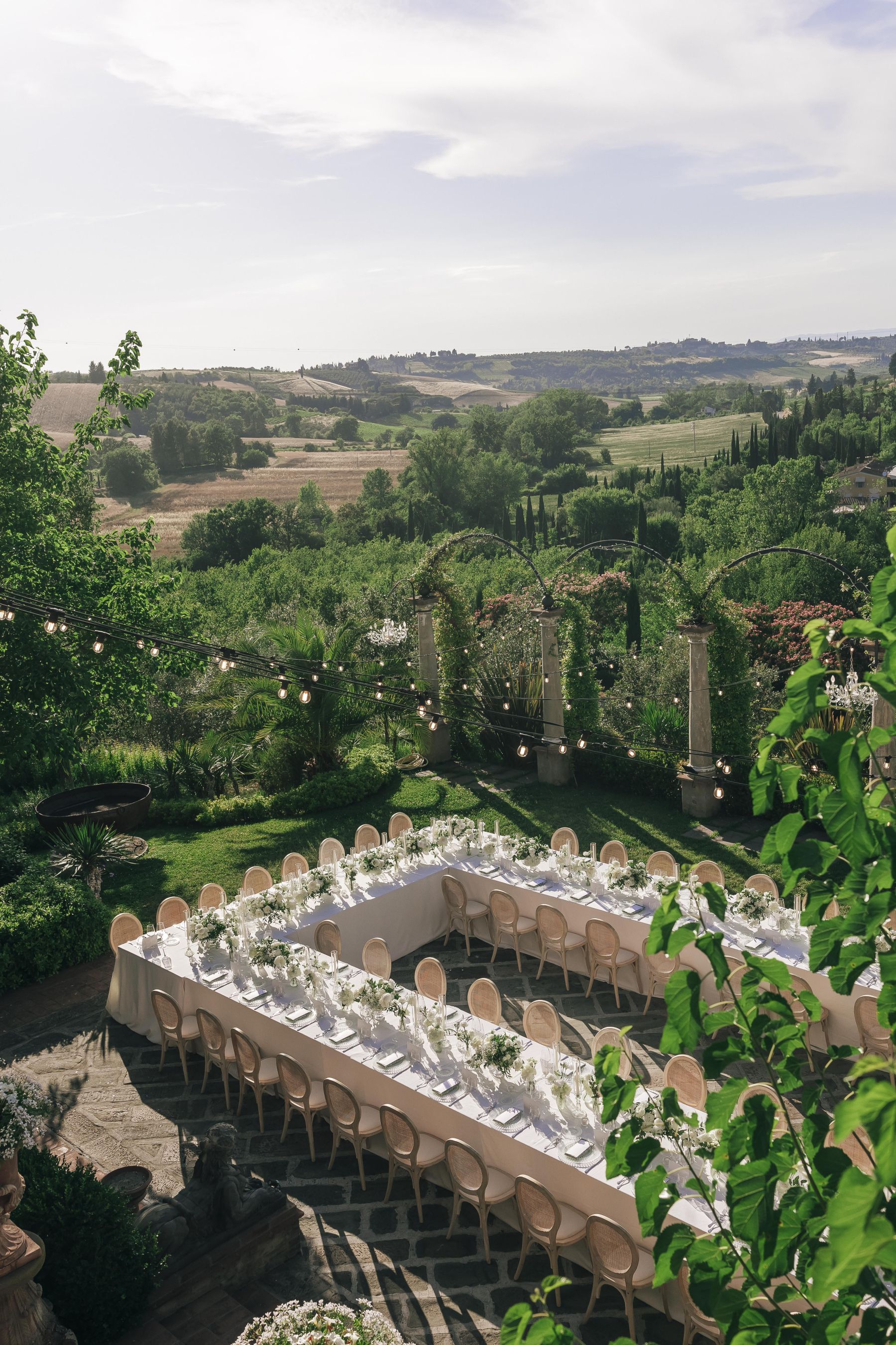 They Wrote Down Their Dream Venue Separately - Both Said Tuscany: Lindsey &amp; Lewis's Wedding at Tenuta Corbinaia photo
