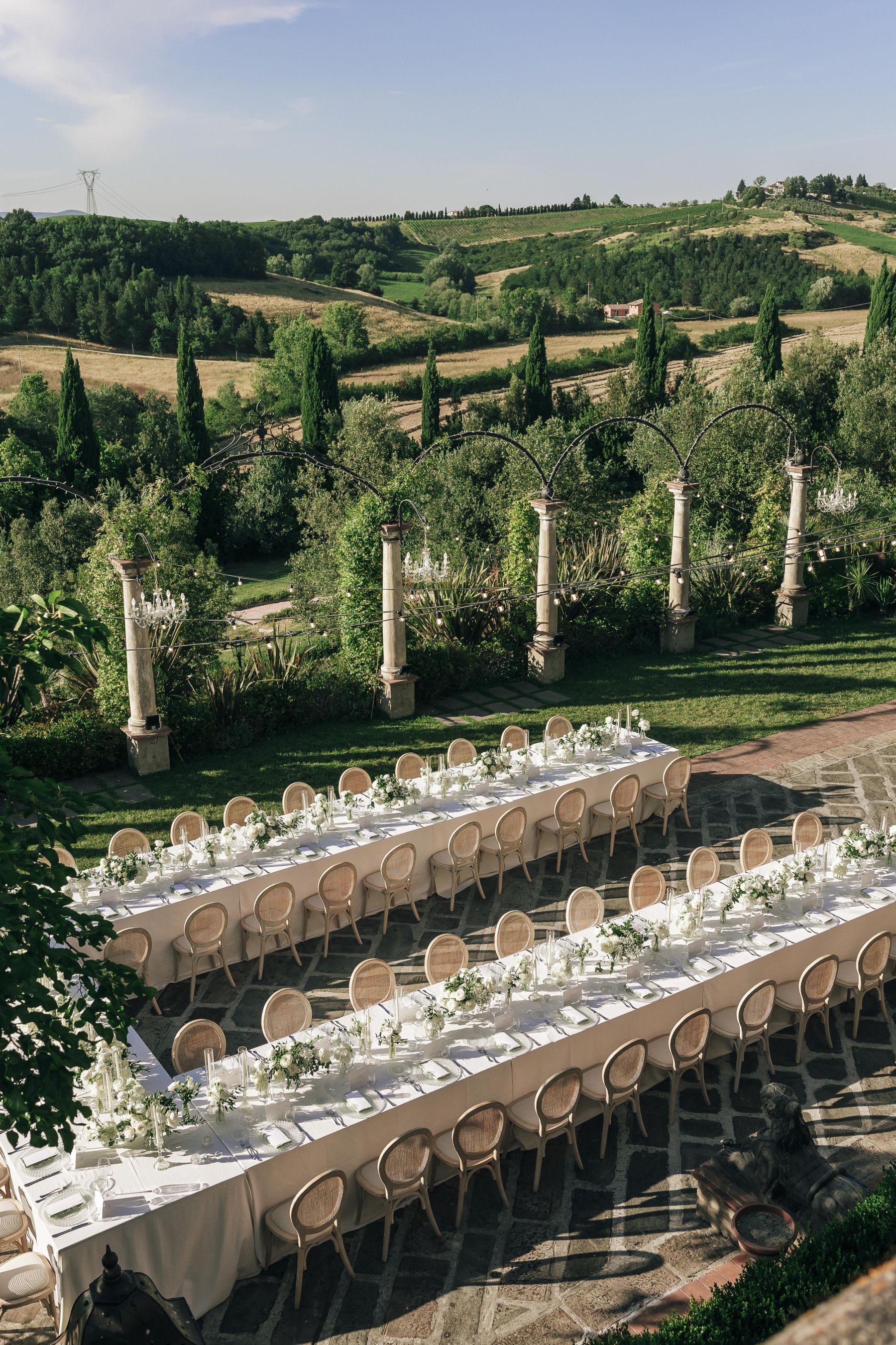 They Wrote Down Their Dream Venue Separately - Both Said Tuscany: Lindsey &amp; Lewis's Wedding at Tenuta Corbinaia photo
