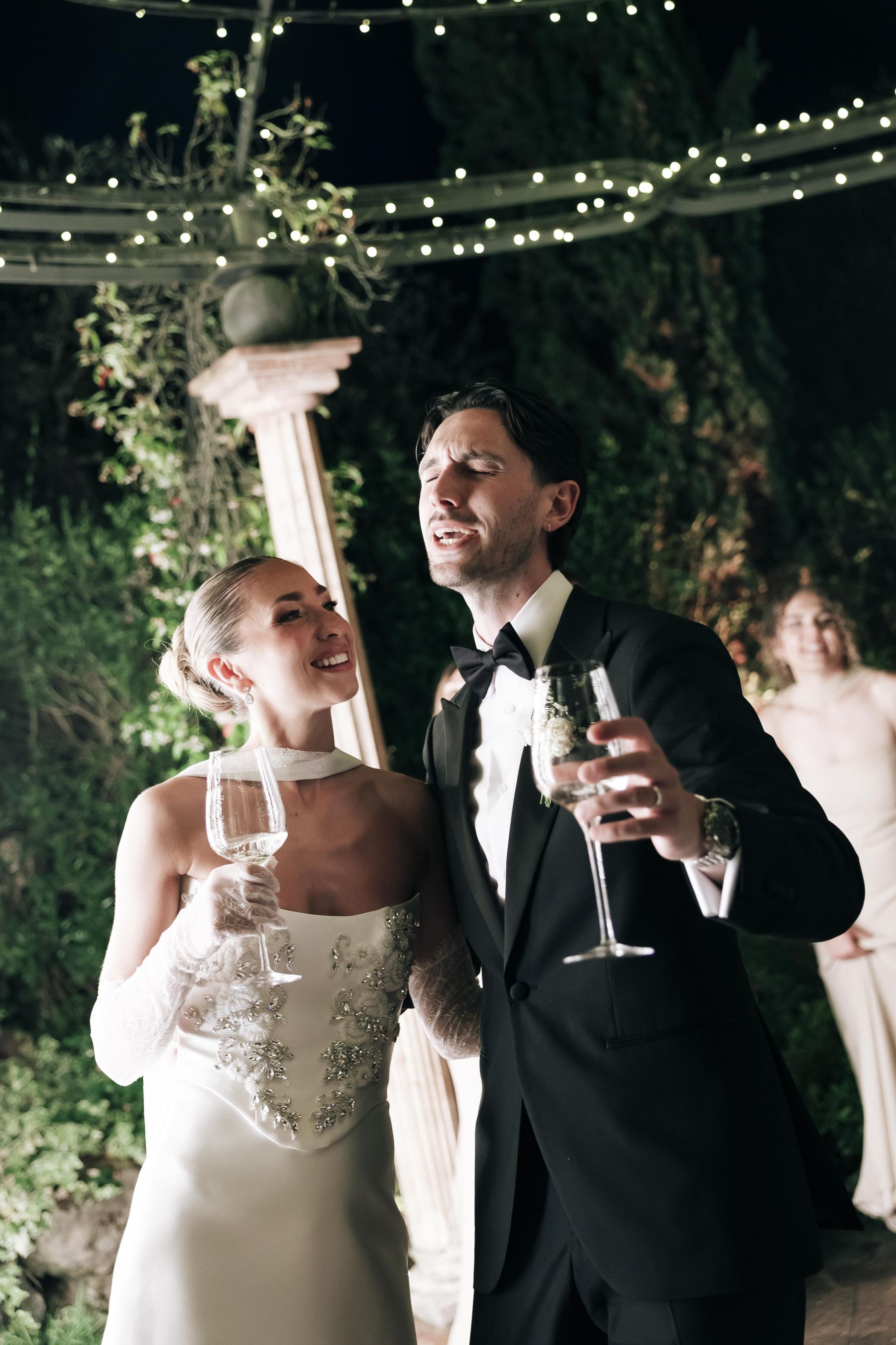 They Wrote Down Their Dream Venue Separately - Both Said Tuscany: Lindsey &amp; Lewis's Wedding at Tenuta Corbinaia photo