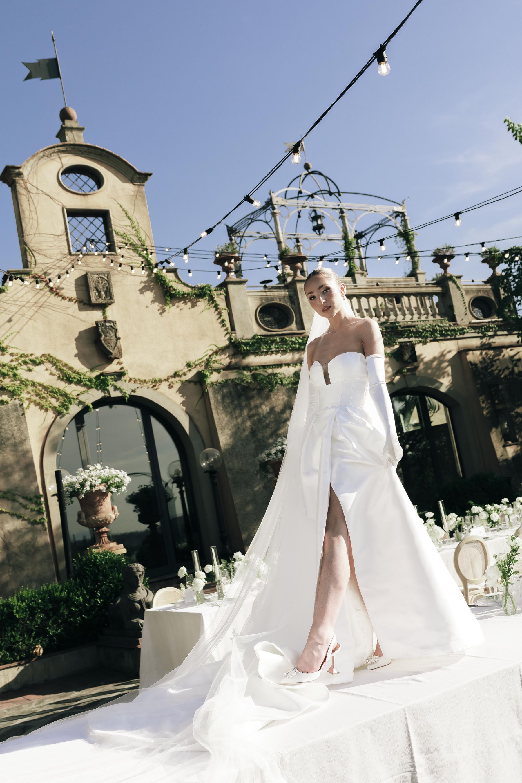 They Wrote Down Their Dream Venue Separately - Both Said Tuscany: Lindsey &amp; Lewis's Wedding at Tenuta Corbinaia photo