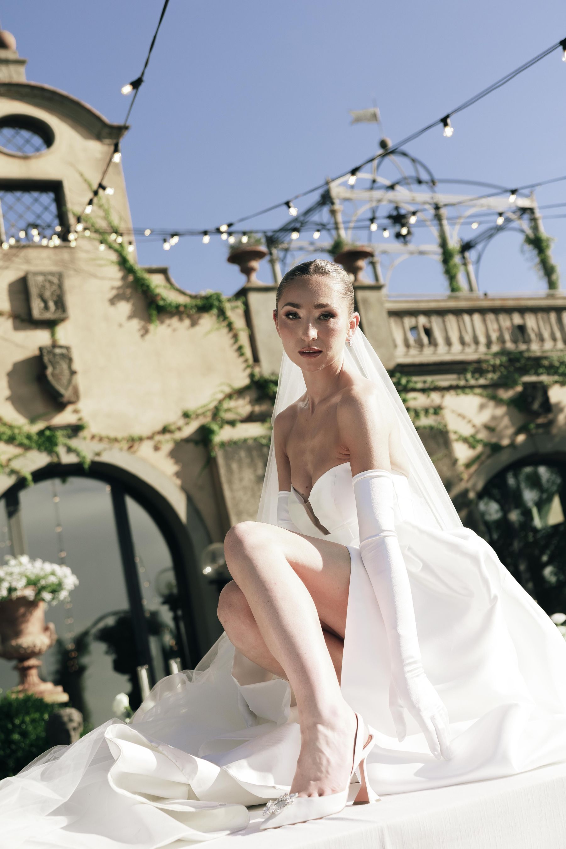 They Wrote Down Their Dream Venue Separately - Both Said Tuscany: Lindsey &amp; Lewis's Wedding at Tenuta Corbinaia photo