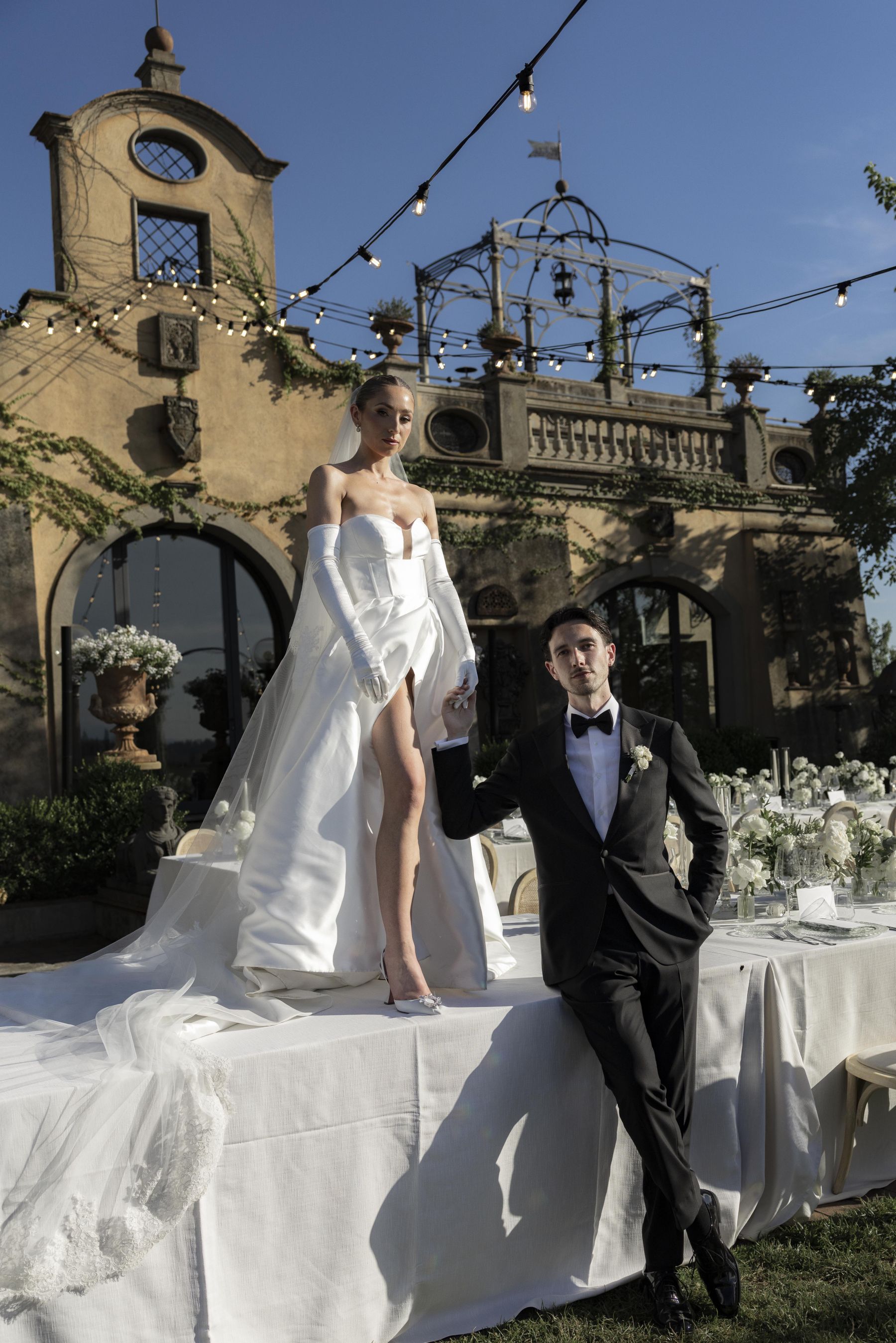 They Wrote Down Their Dream Venue Separately - Both Said Tuscany: Lindsey &amp; Lewis's Wedding at Tenuta Corbinaia photo