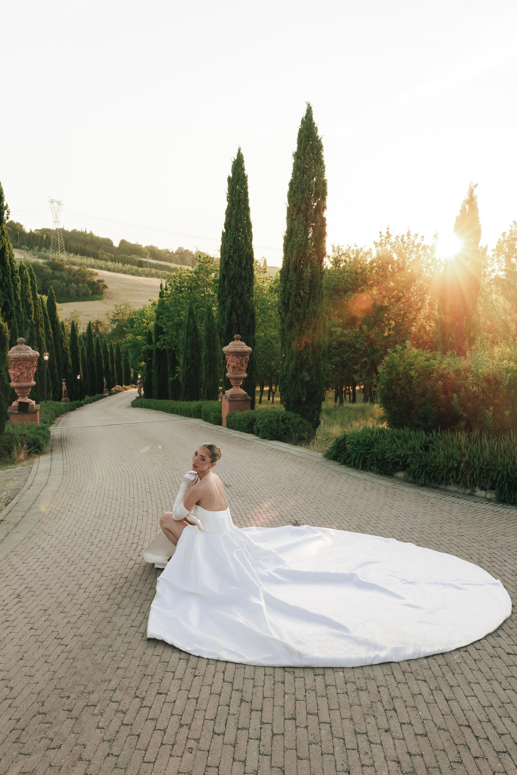 They Wrote Down Their Dream Venue Separately - Both Said Tuscany: Lindsey &amp; Lewis's Wedding at Tenuta Corbinaia photo