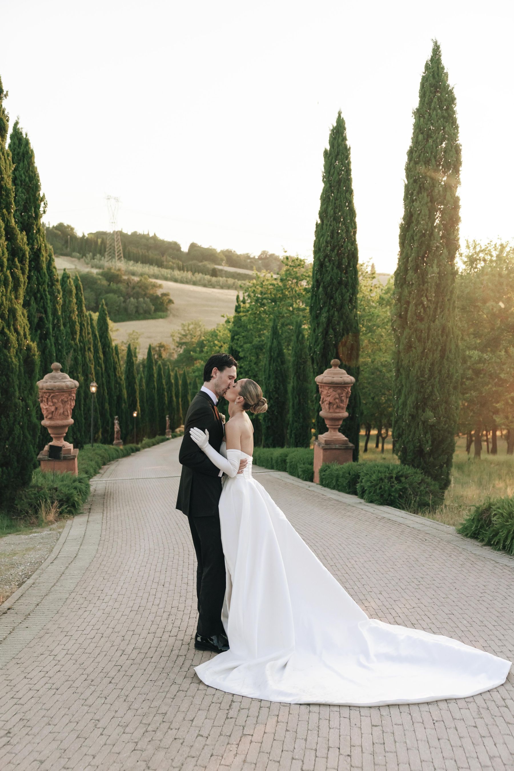 They Wrote Down Their Dream Venue Separately - Both Said Tuscany: Lindsey &amp; Lewis's Wedding at Tenuta Corbinaia photo