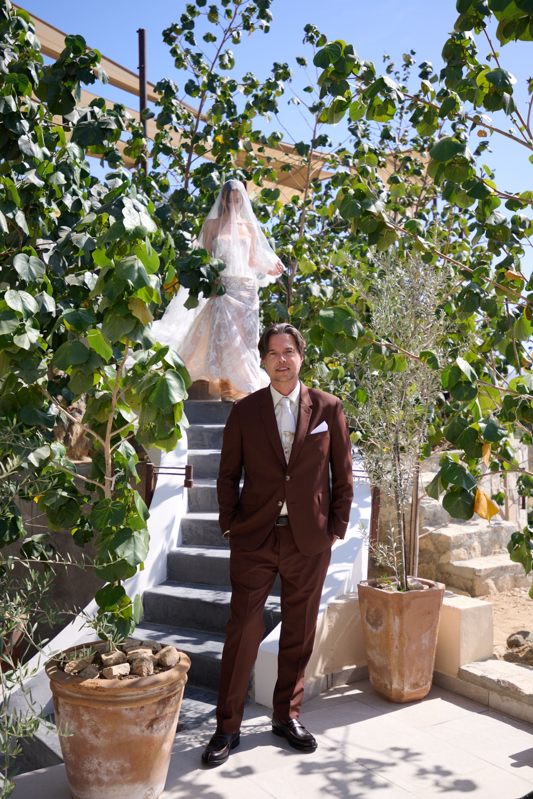 She Manifested Him. Then They Got Married at Acre Resort: Alexa &amp; Alex's Wedding in Cabo photo