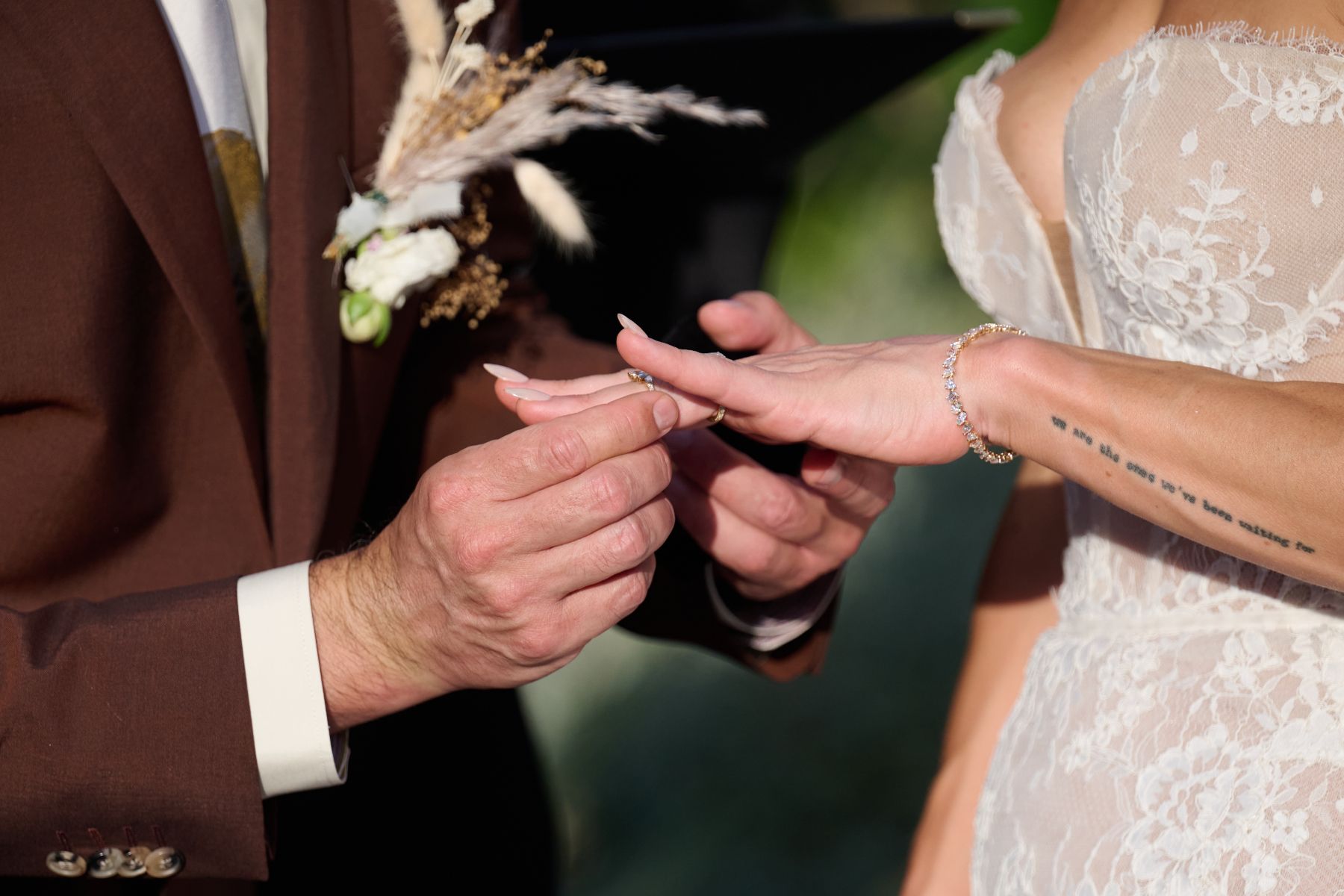 She Manifested Him. Then They Got Married at Acre Resort: Alexa &amp; Alex's Wedding in Cabo photo