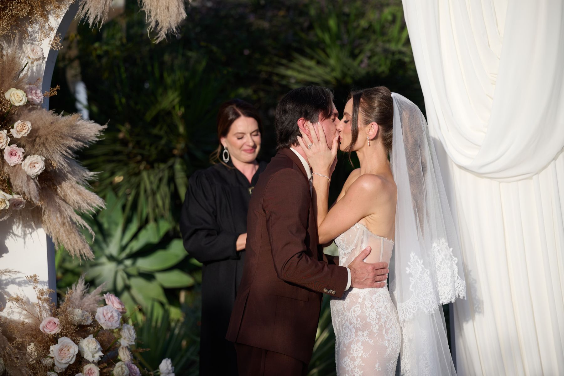 She Manifested Him. Then They Got Married at Acre Resort: Alexa &amp; Alex's Wedding in Cabo photo