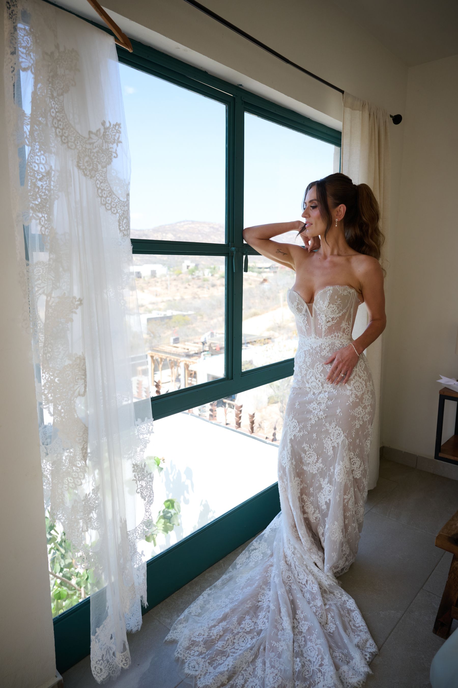 She Manifested Him. Then They Got Married at Acre Resort: Alexa &amp; Alex's Wedding in Cabo photo