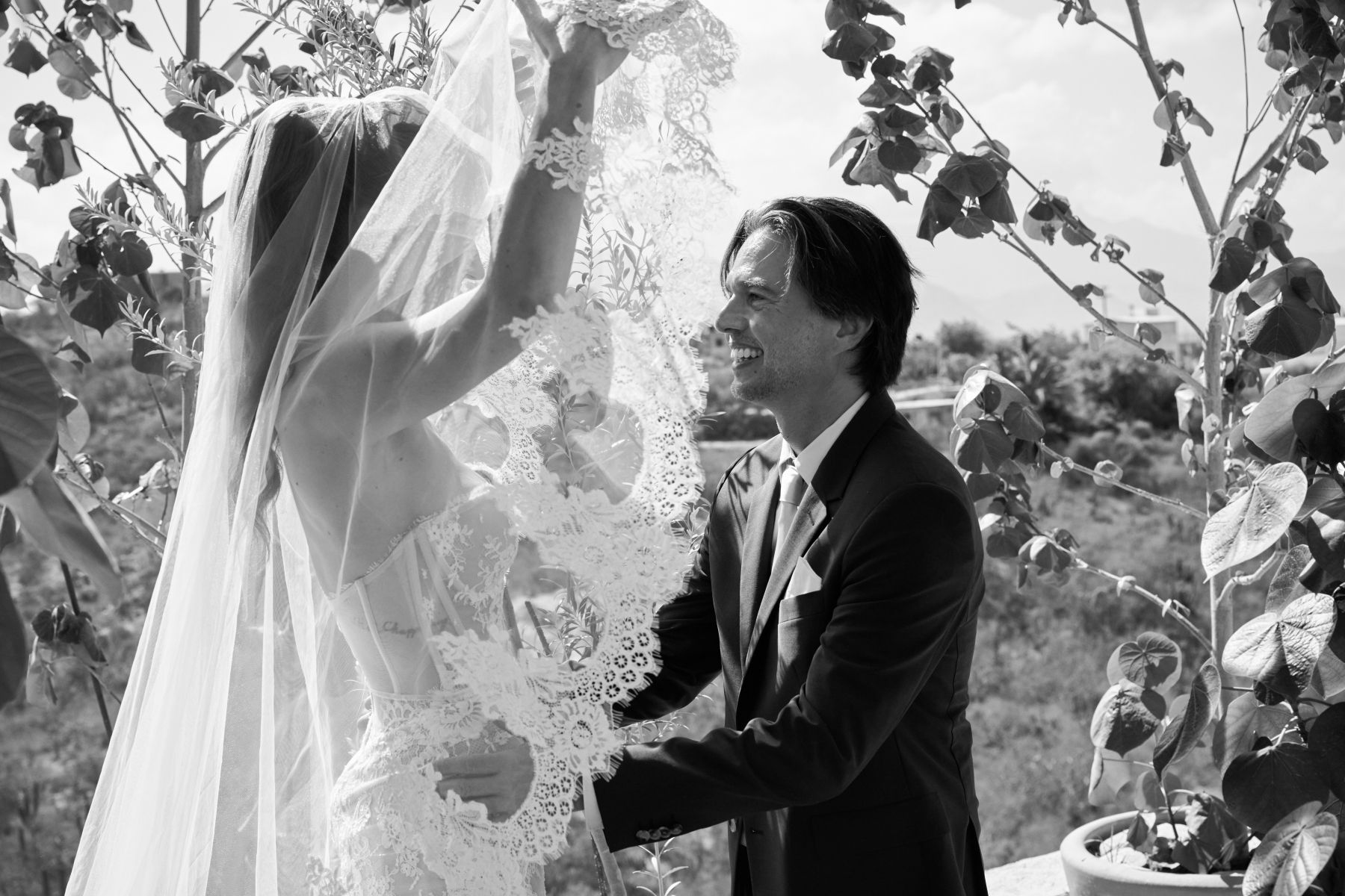She Manifested Him. Then They Got Married at Acre Resort: Alexa &amp; Alex's Wedding in Cabo photo