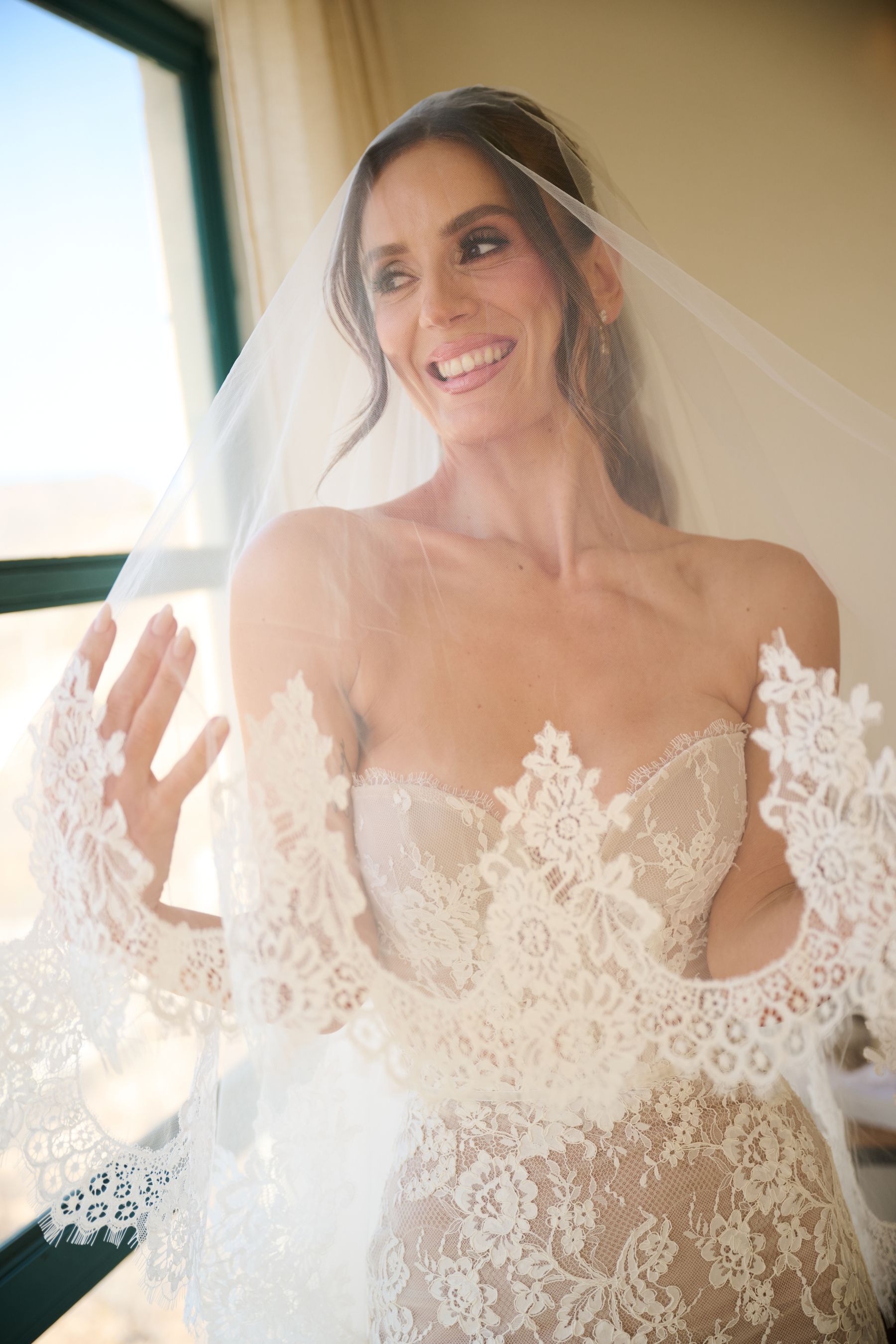 She Manifested Him. Then They Got Married at Acre Resort: Alexa &amp; Alex's Wedding in Cabo photo