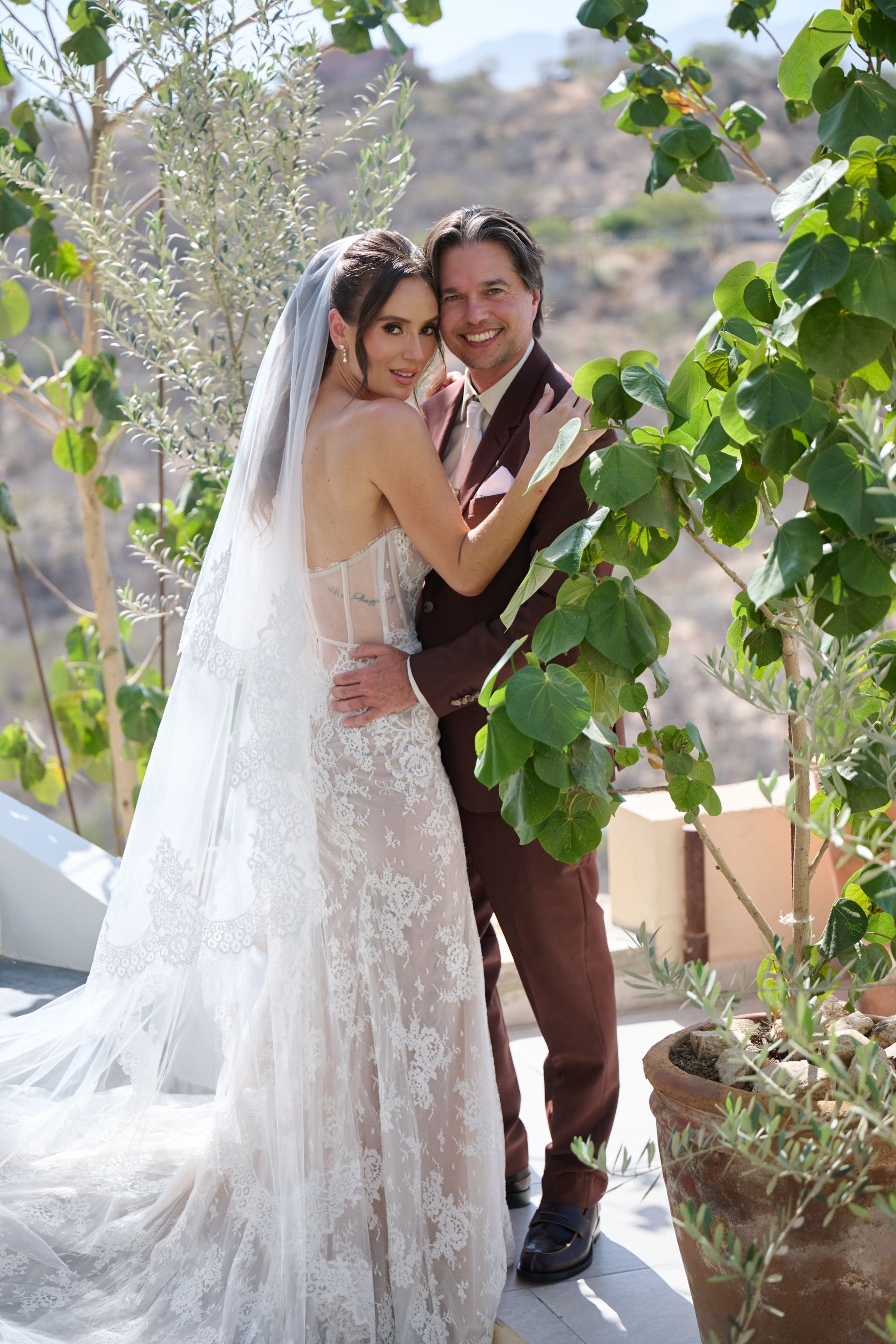 She Manifested Him. Then They Got Married at Acre Resort: Alexa &amp; Alex's Wedding in Cabo photo