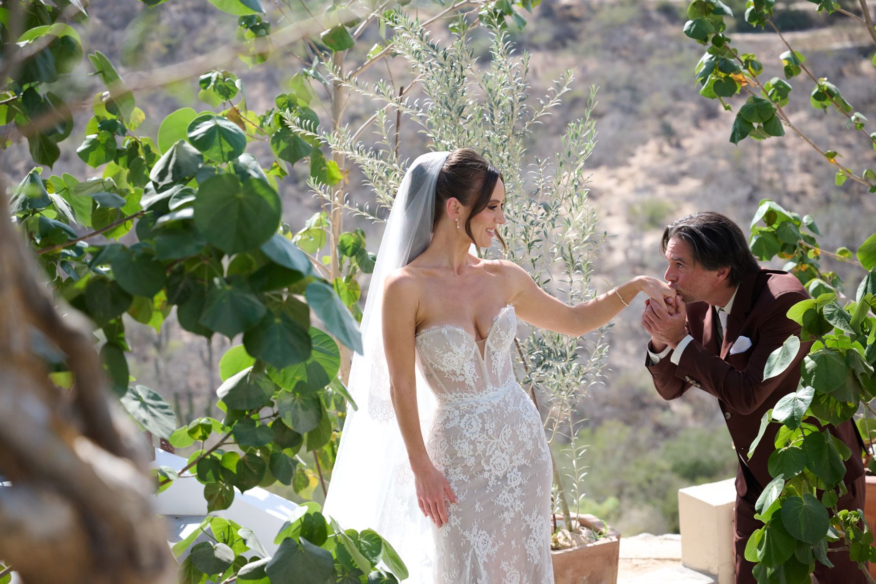 She Manifested Him. Then They Got Married at Acre Resort: Alexa &amp; Alex's Wedding in Cabo photo