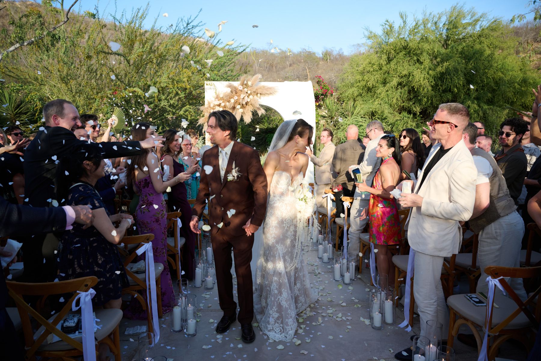 She Manifested Him. Then They Got Married at Acre Resort: Alexa &amp; Alex's Wedding in Cabo photo