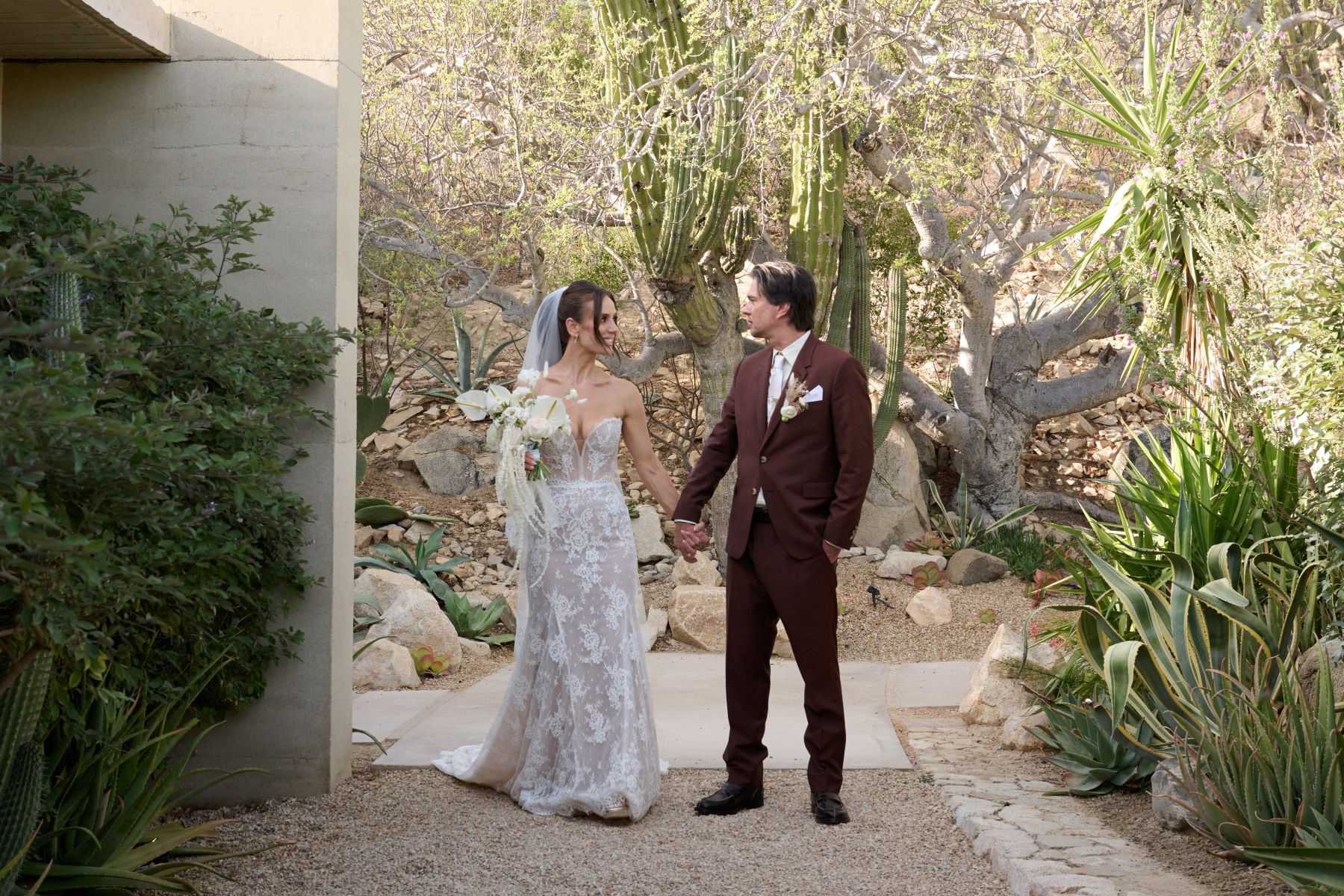 She Manifested Him. Then They Got Married at Acre Resort: Alexa &amp; Alex's Wedding in Cabo photo