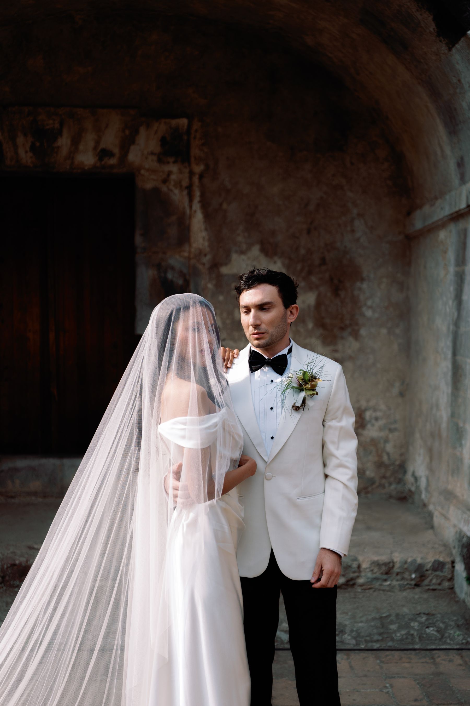 From Bali to a Decaying Mexican Convent: Farihin &amp; Ryder's Wedding at Ex Convento Desierto de los Leones photo