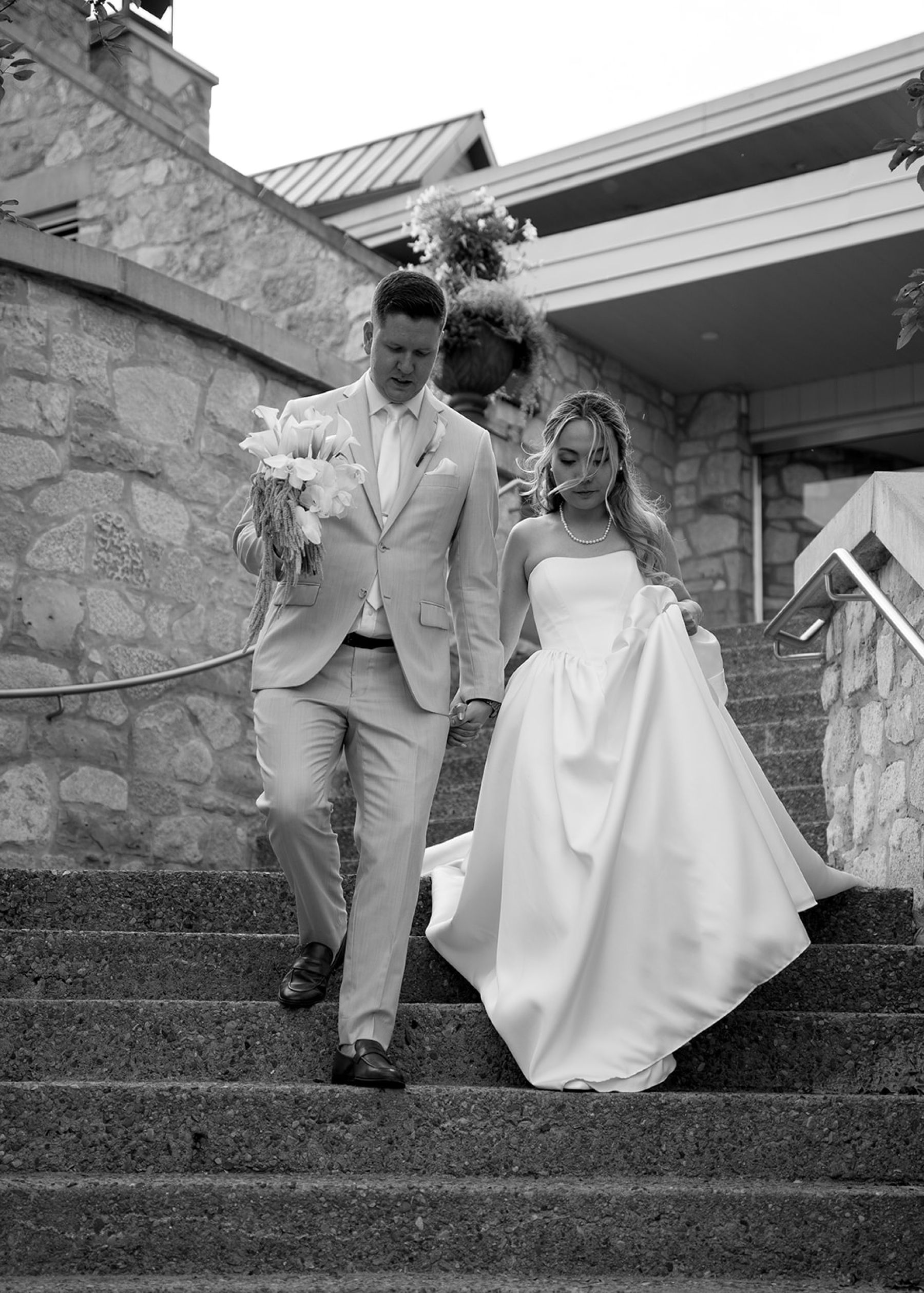 Their Ring Bearer Wore a Bow Tie and Had Four Legs: Emma &amp; Andrew's Wedding at Cambridge Mill photo