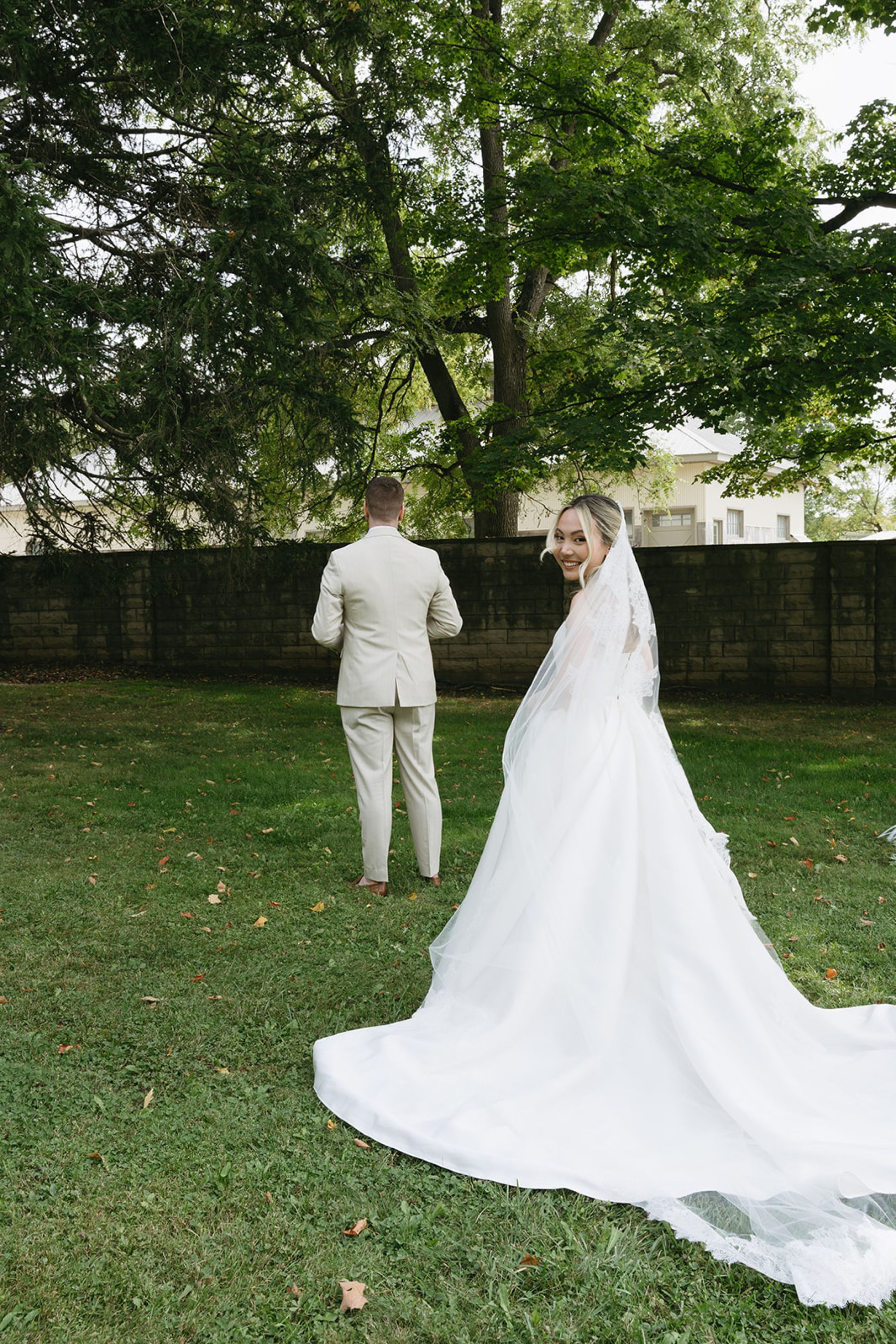 Their Ring Bearer Wore a Bow Tie and Had Four Legs: Emma &amp; Andrew's Wedding at Cambridge Mill photo