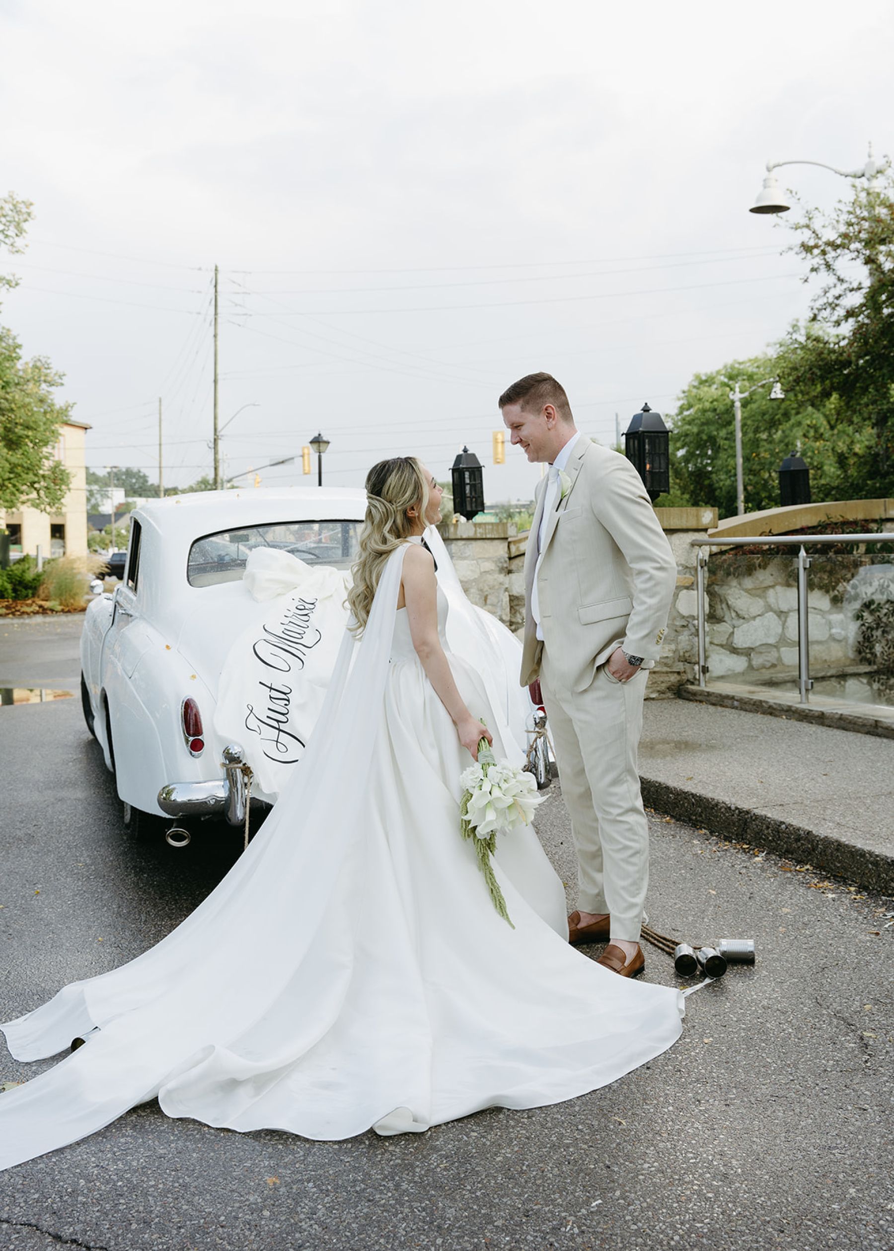 Their Ring Bearer Wore a Bow Tie and Had Four Legs: Emma &amp; Andrew's Wedding at Cambridge Mill photo